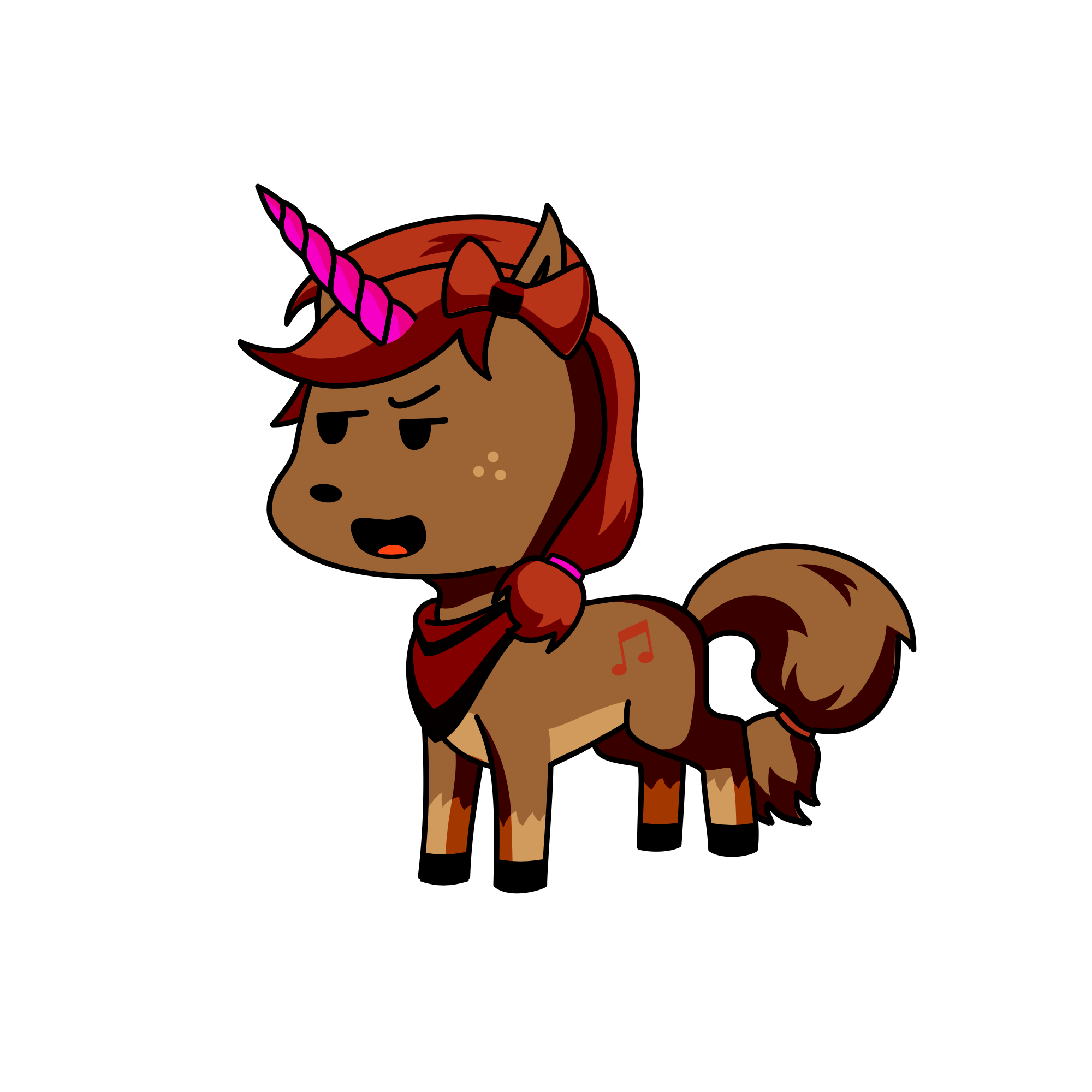 Bila , the unicorn