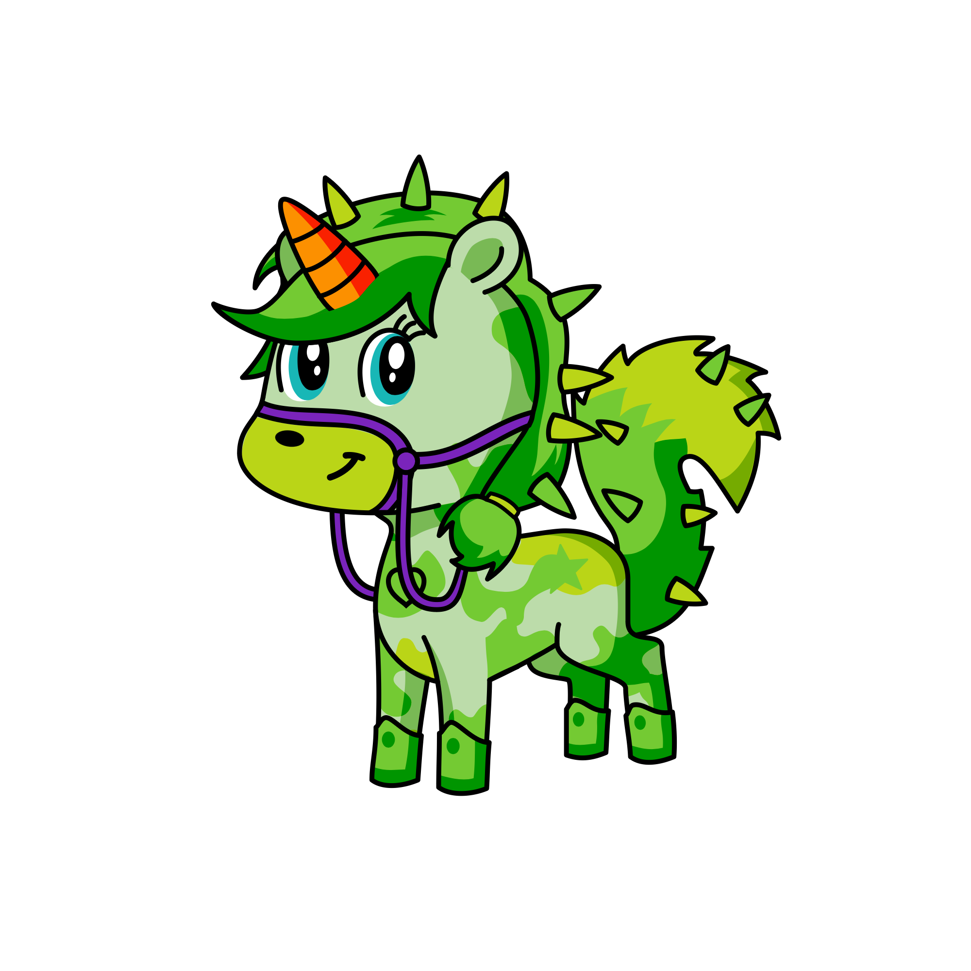 I Hate Ticks, the unicorn