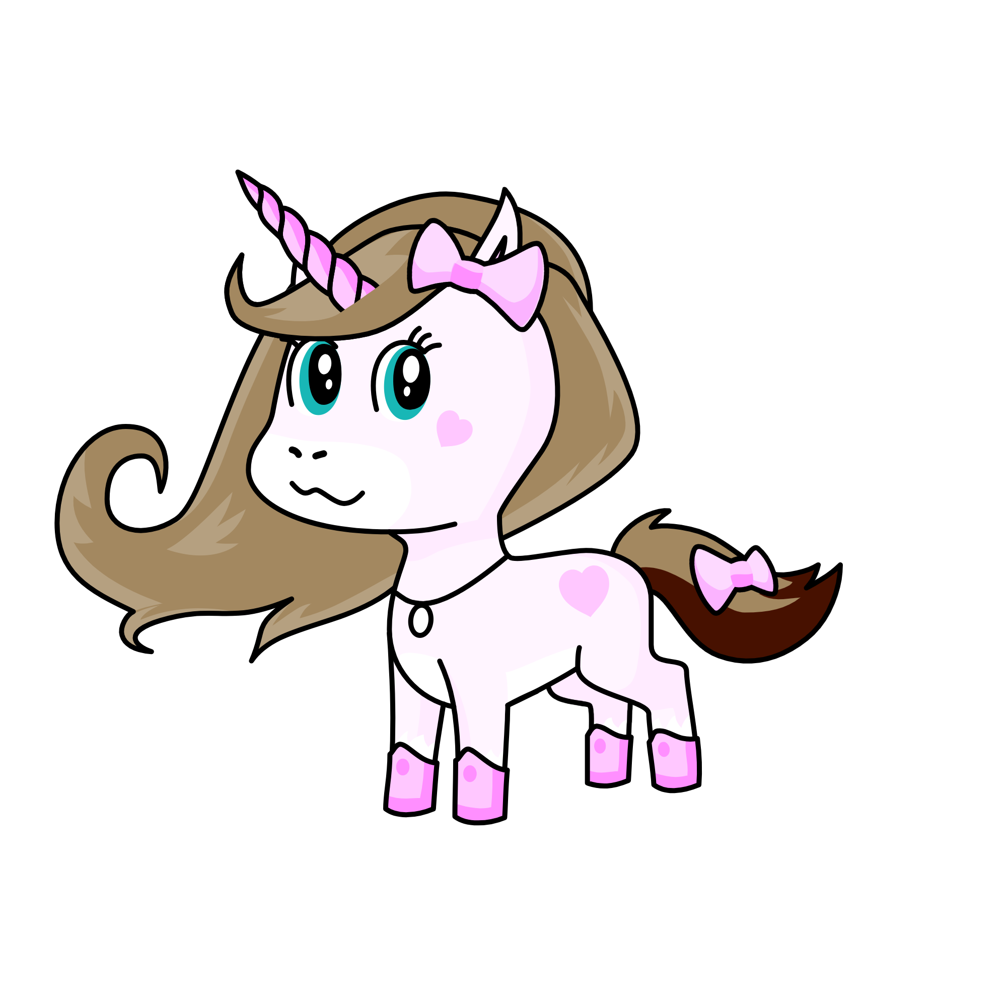 Peony, the unicorn