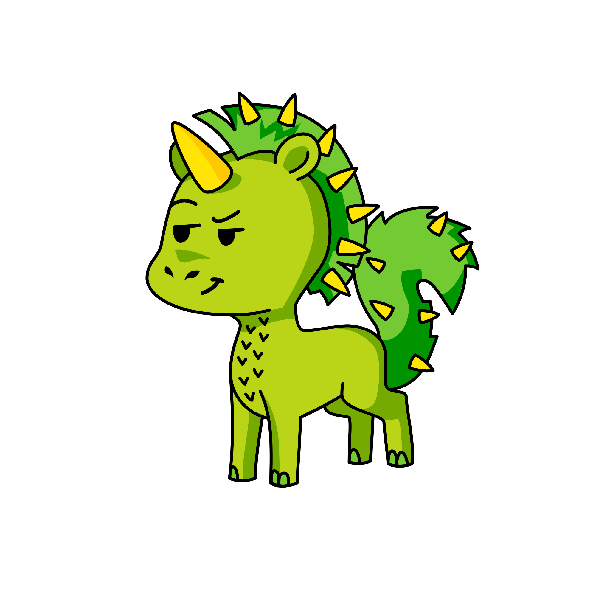 spike, the unicorn