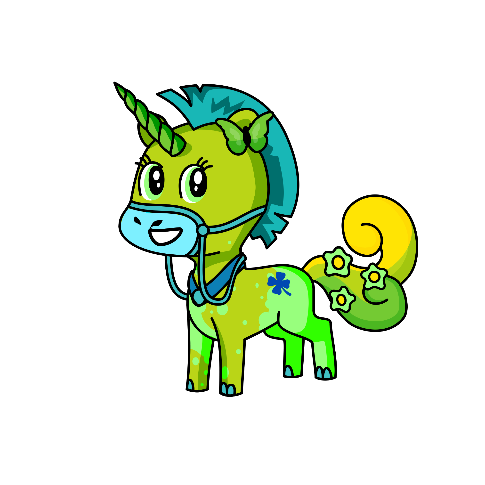 Greenly, the unicorn