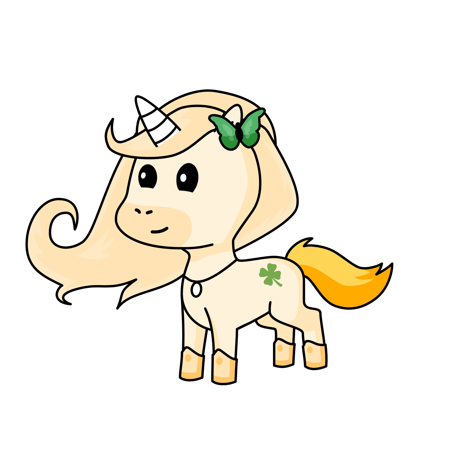 butter, the unicorn