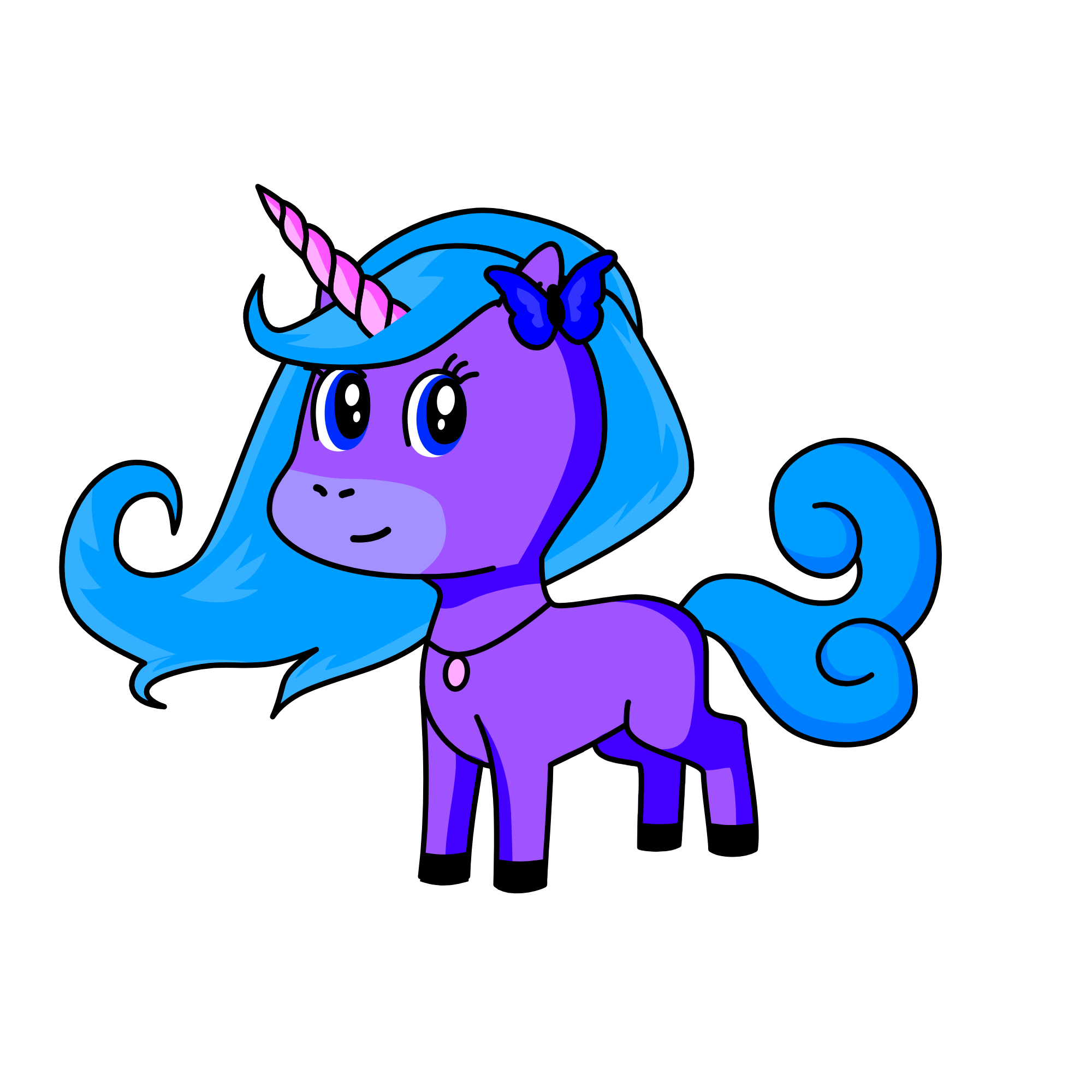 Sasha, the unicorn