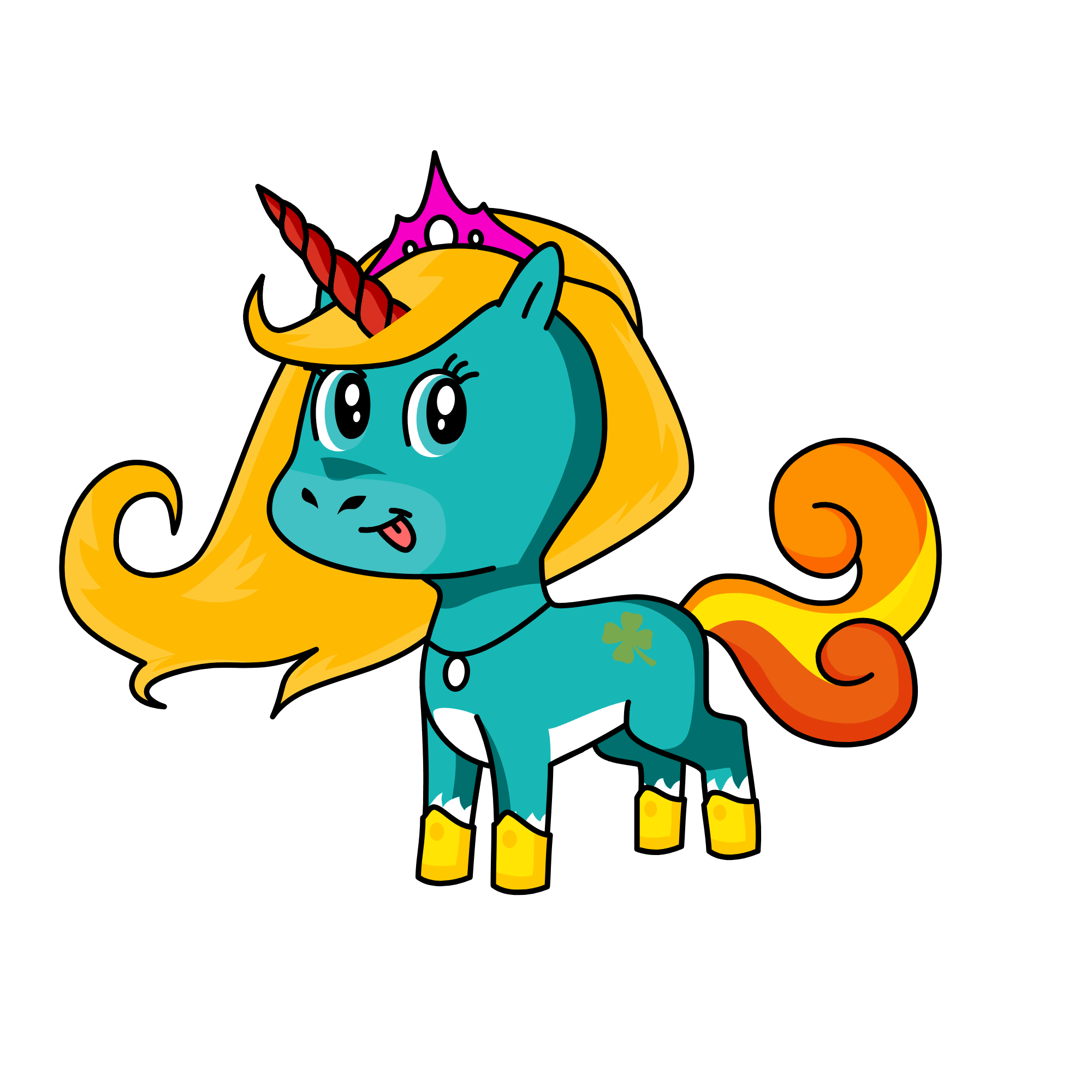 Moonfire, the unicorn