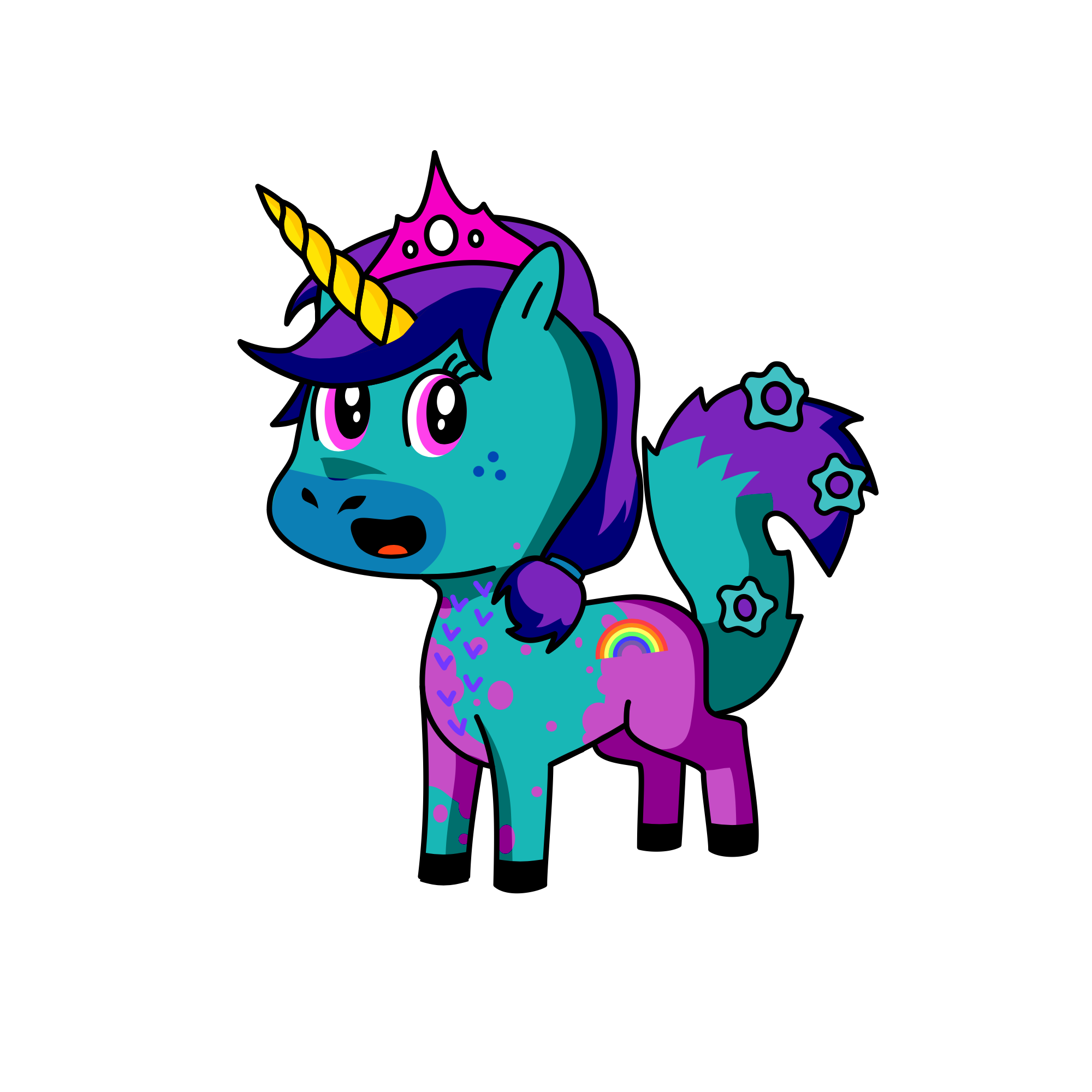 Pinkey pie, the unicorn