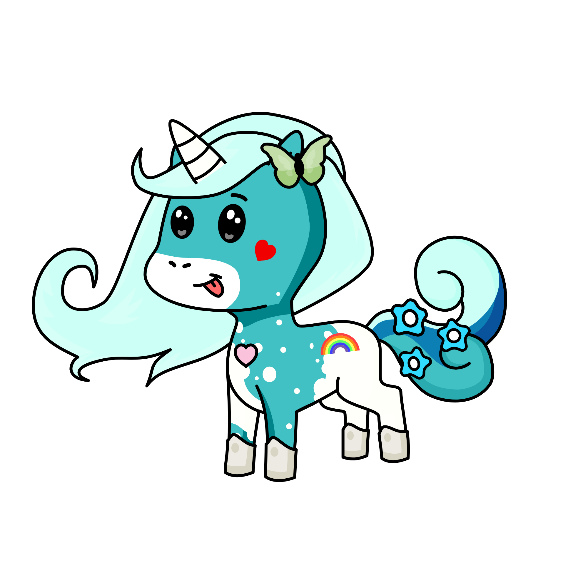 lovelyyyy, the unicorn