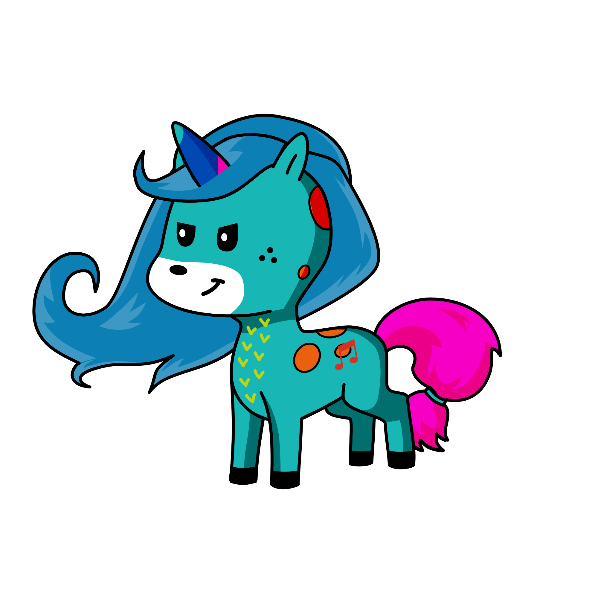 i did not make this, the unicorn