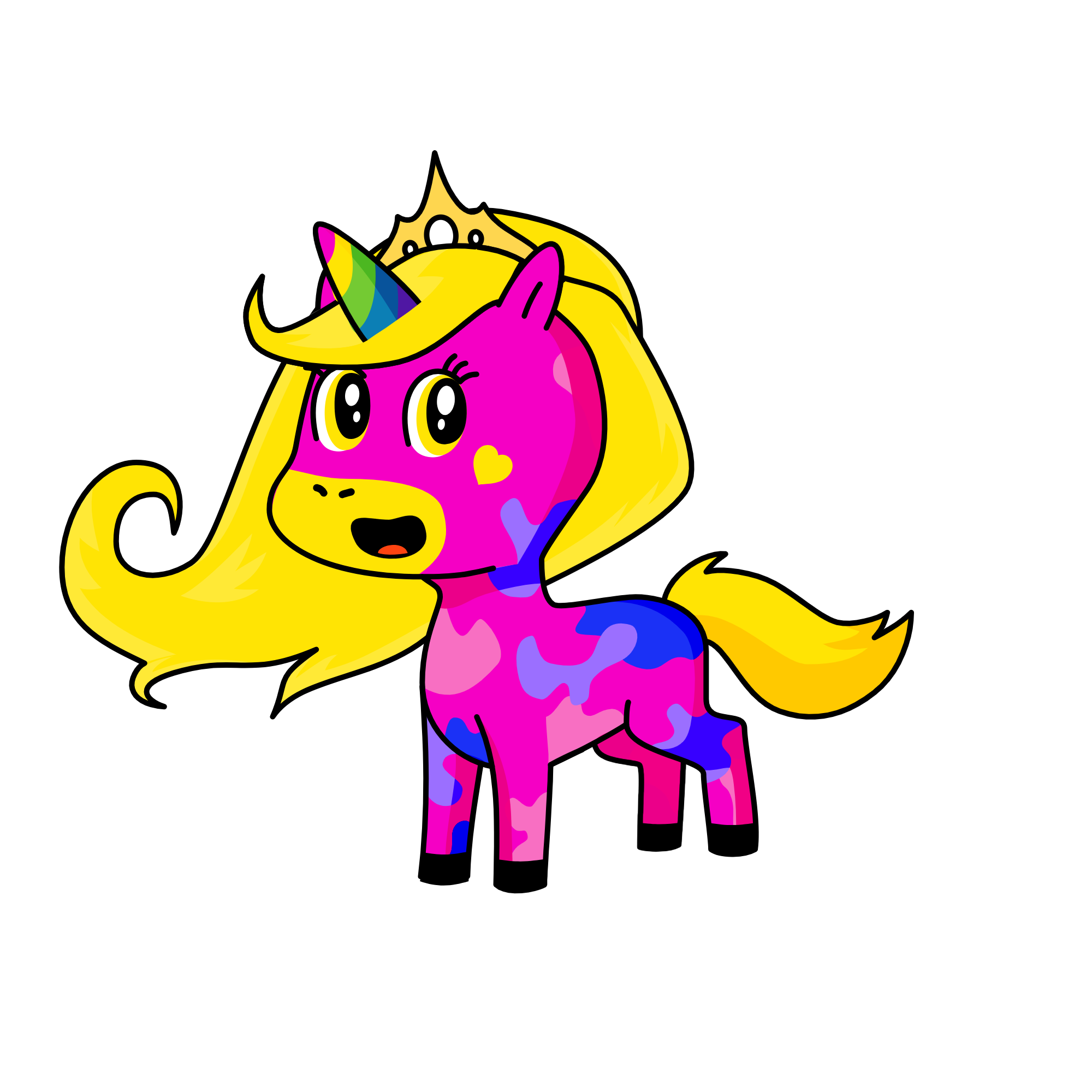 AniCorn, the unicorn