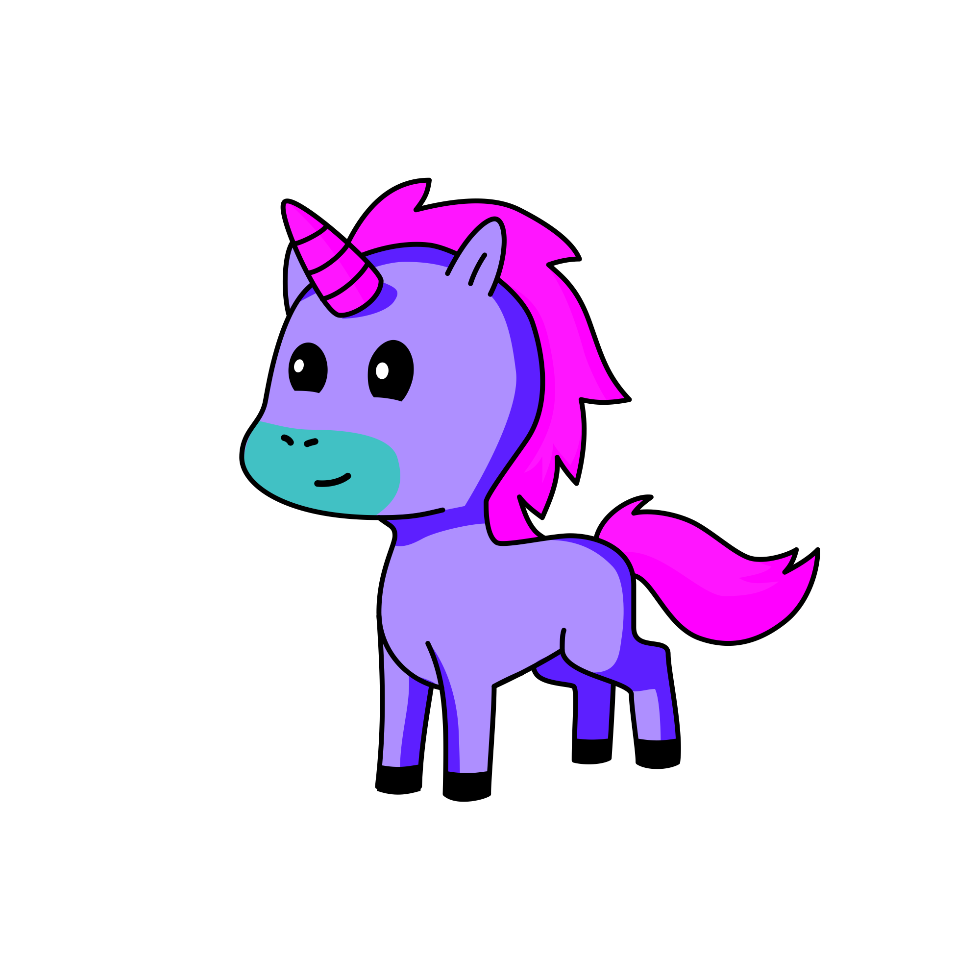 Little Owl Bubh, the unicorn