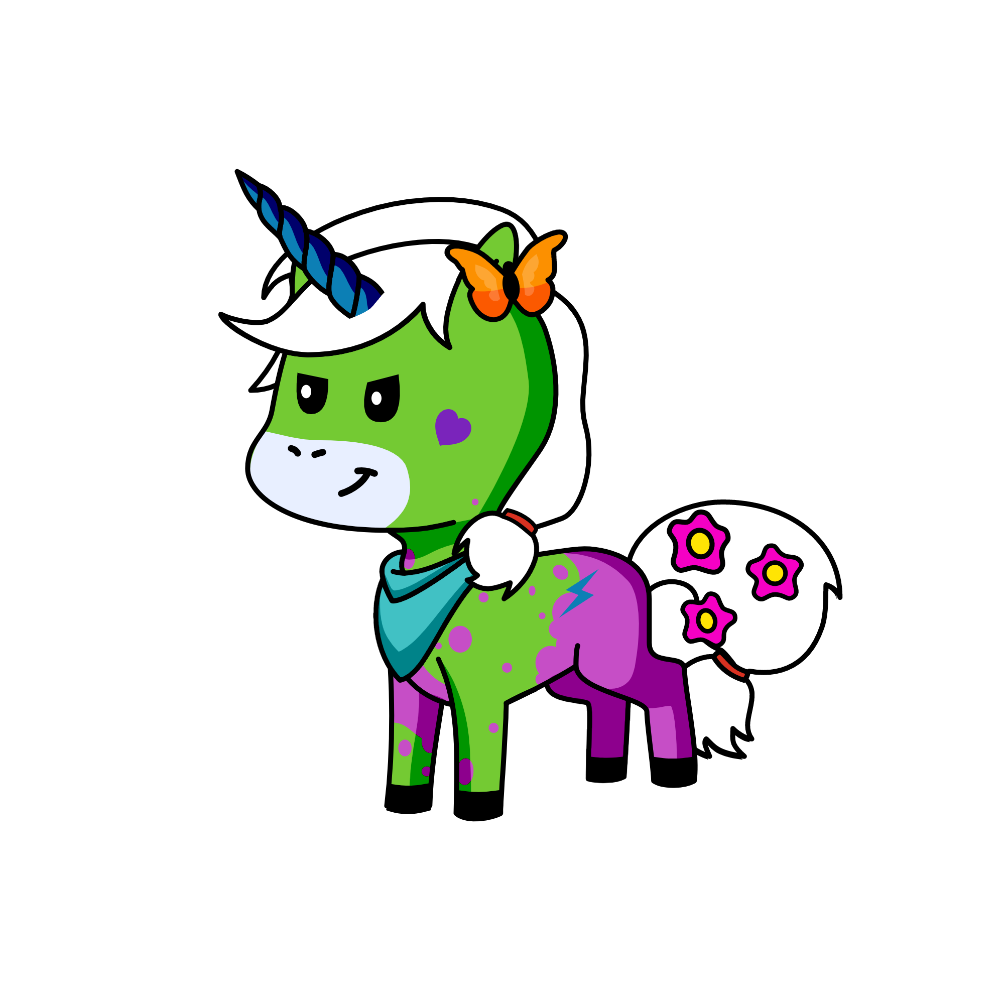 Olaf, the unicorn