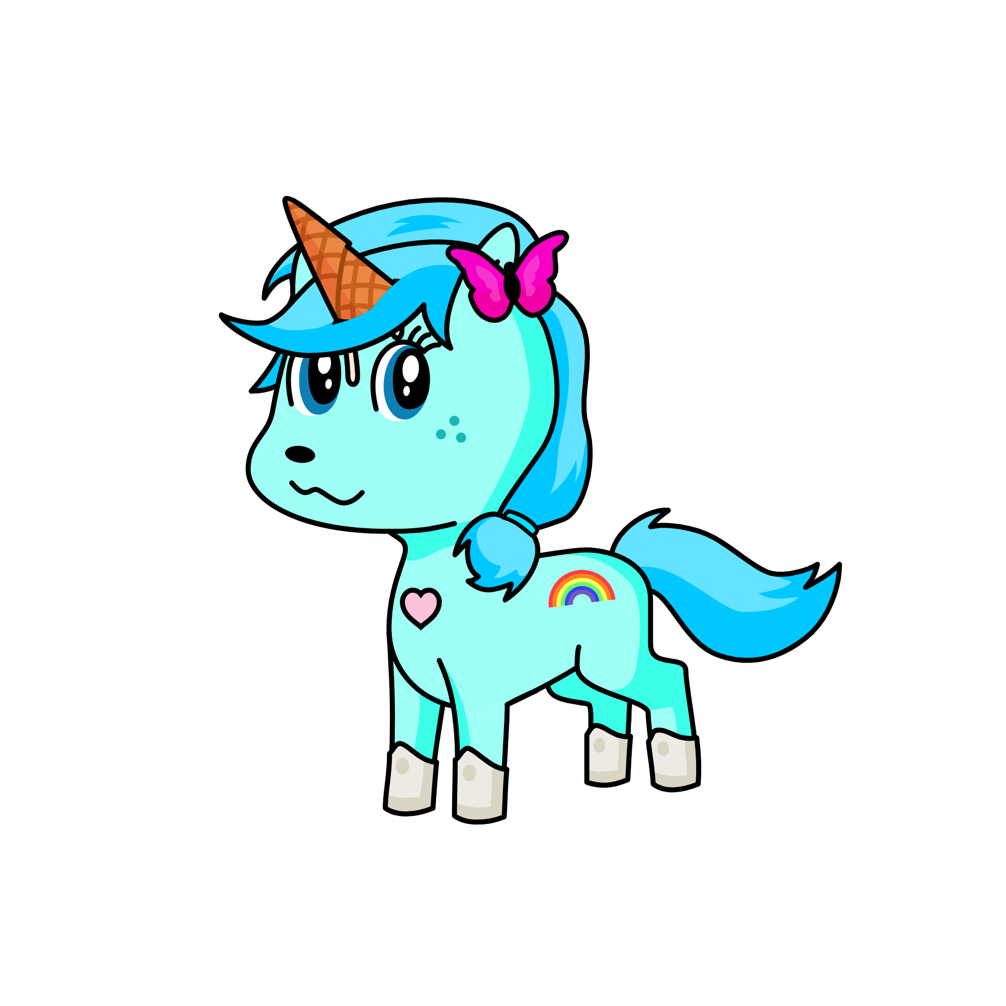 Miku, the unicorn