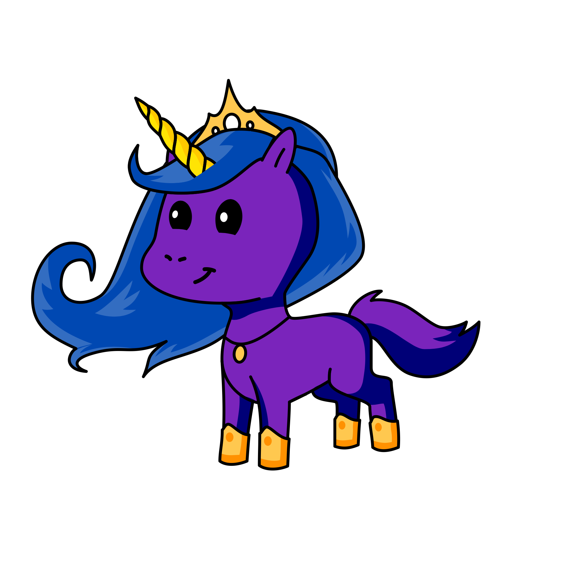 Luna, the unicorn