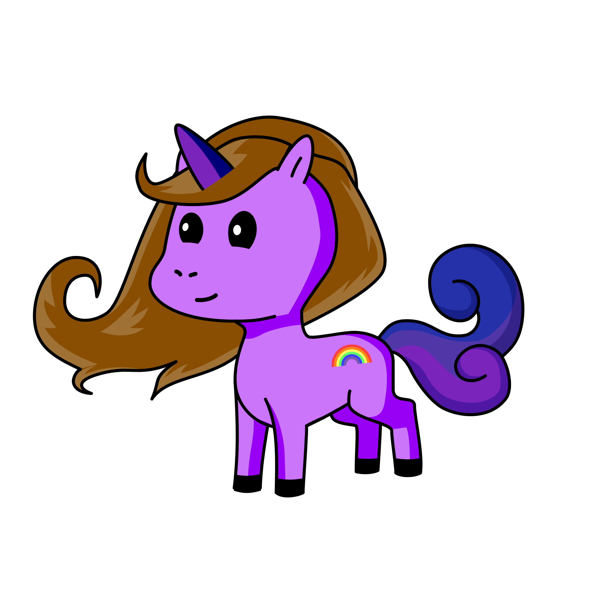 H, the unicorn