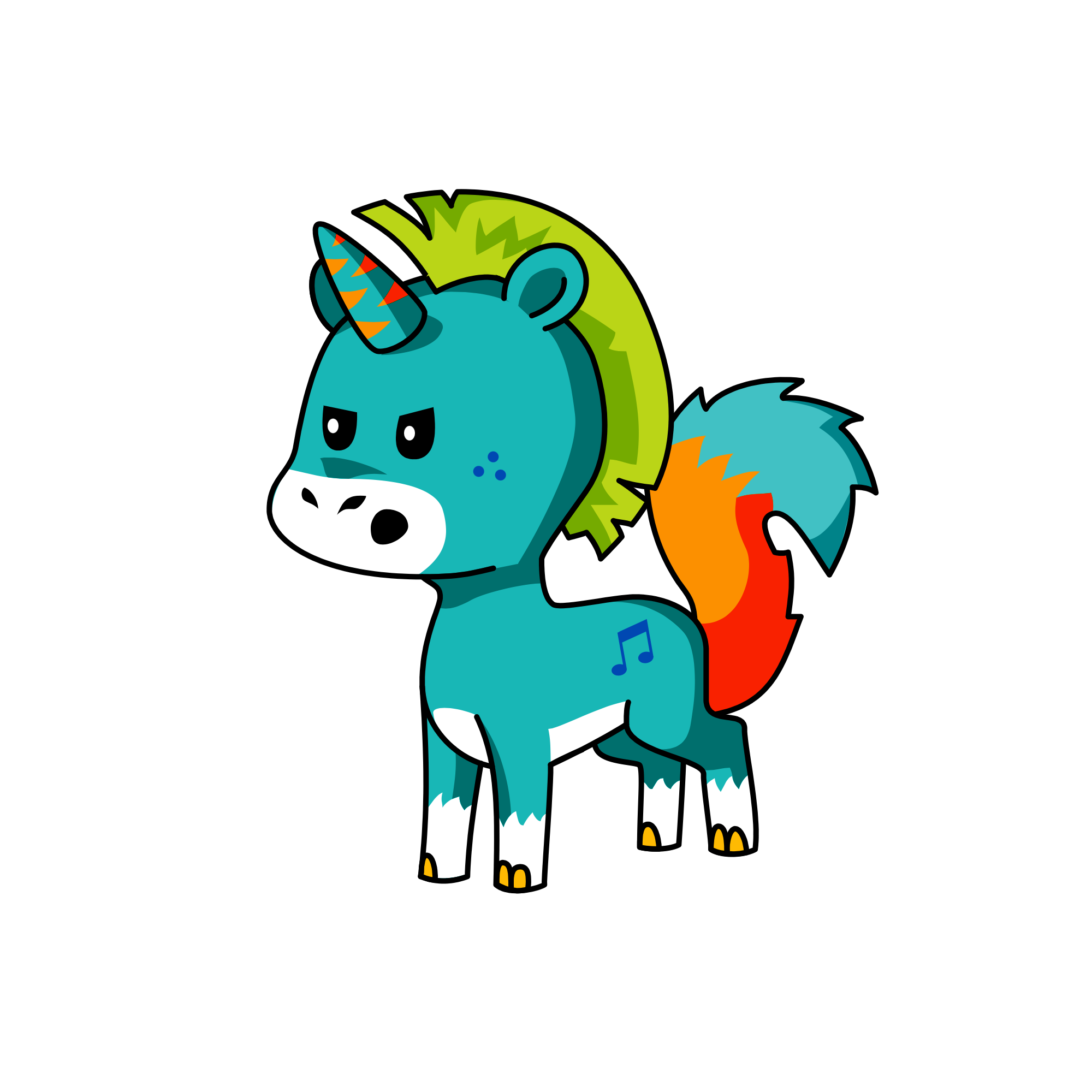 cjnkm, the unicorn