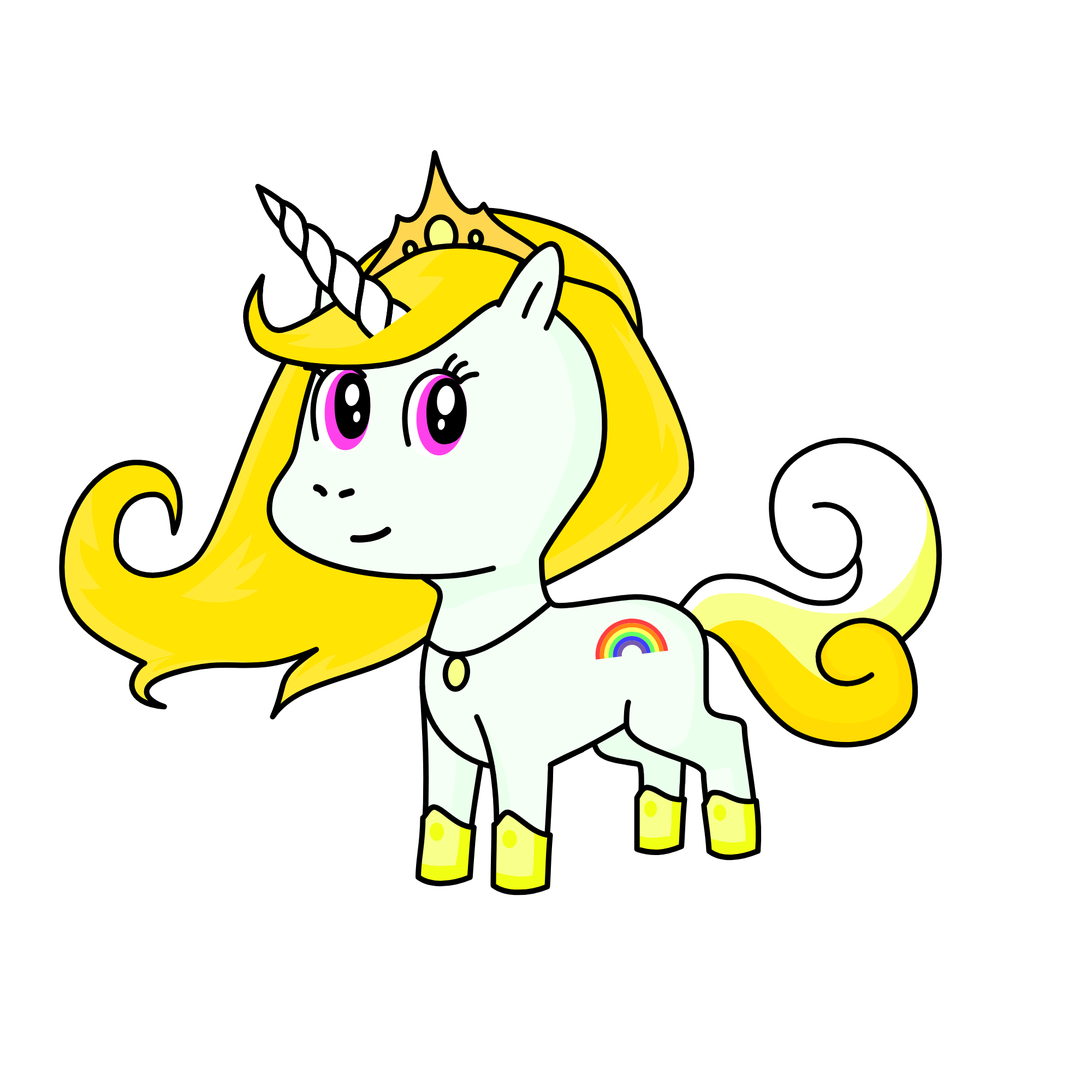 Princess Celestia, the unicorn