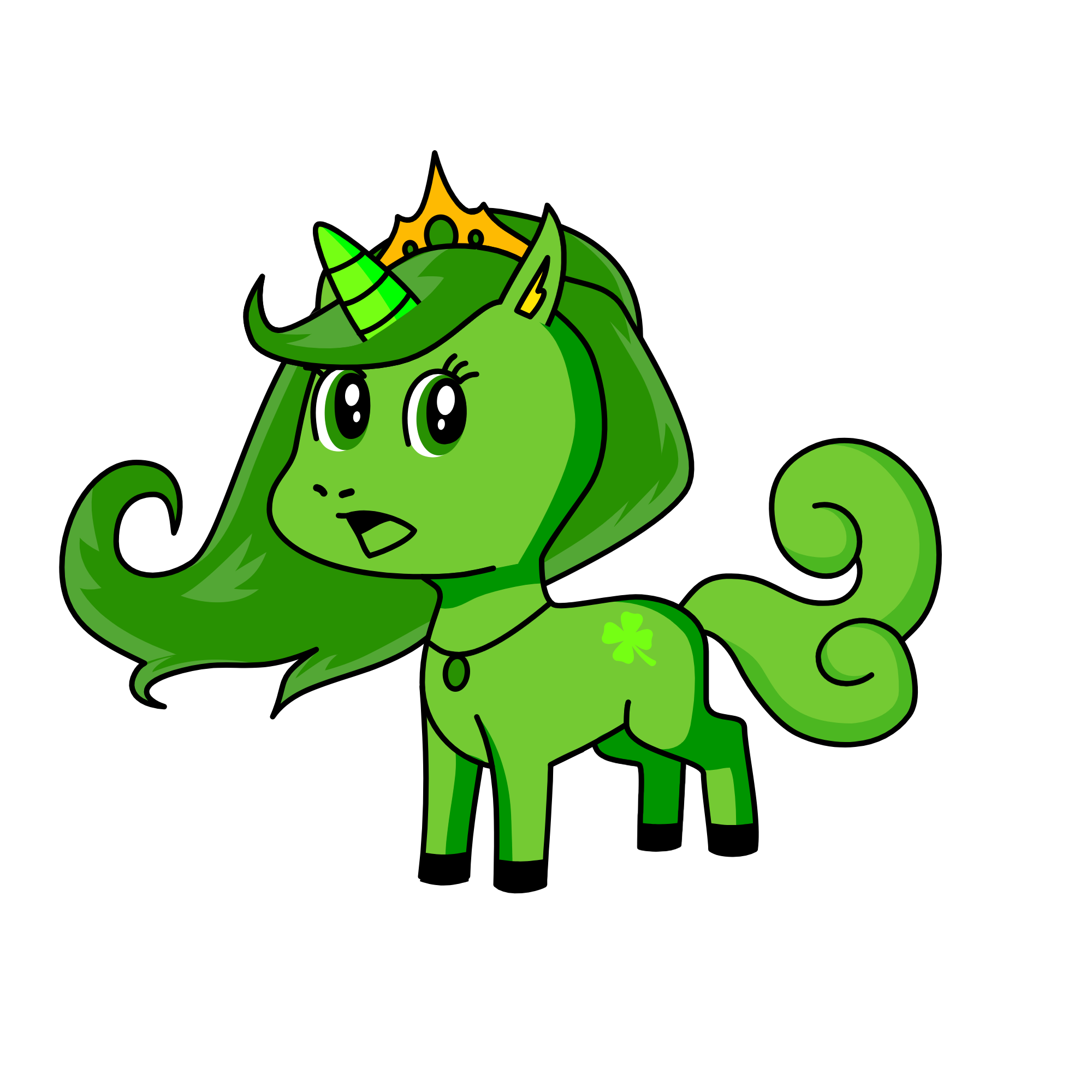 unicorn queen of disgust, the unicorn