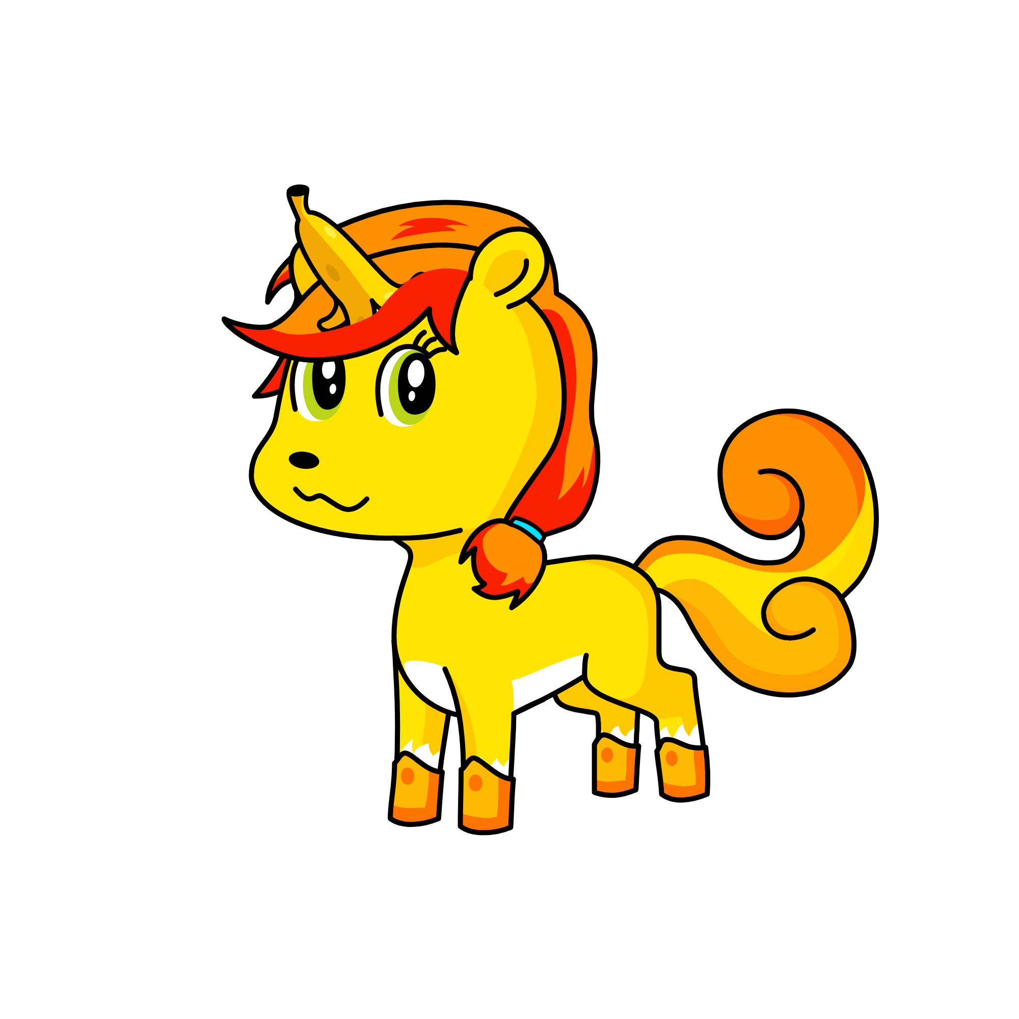 bannana, the unicorn