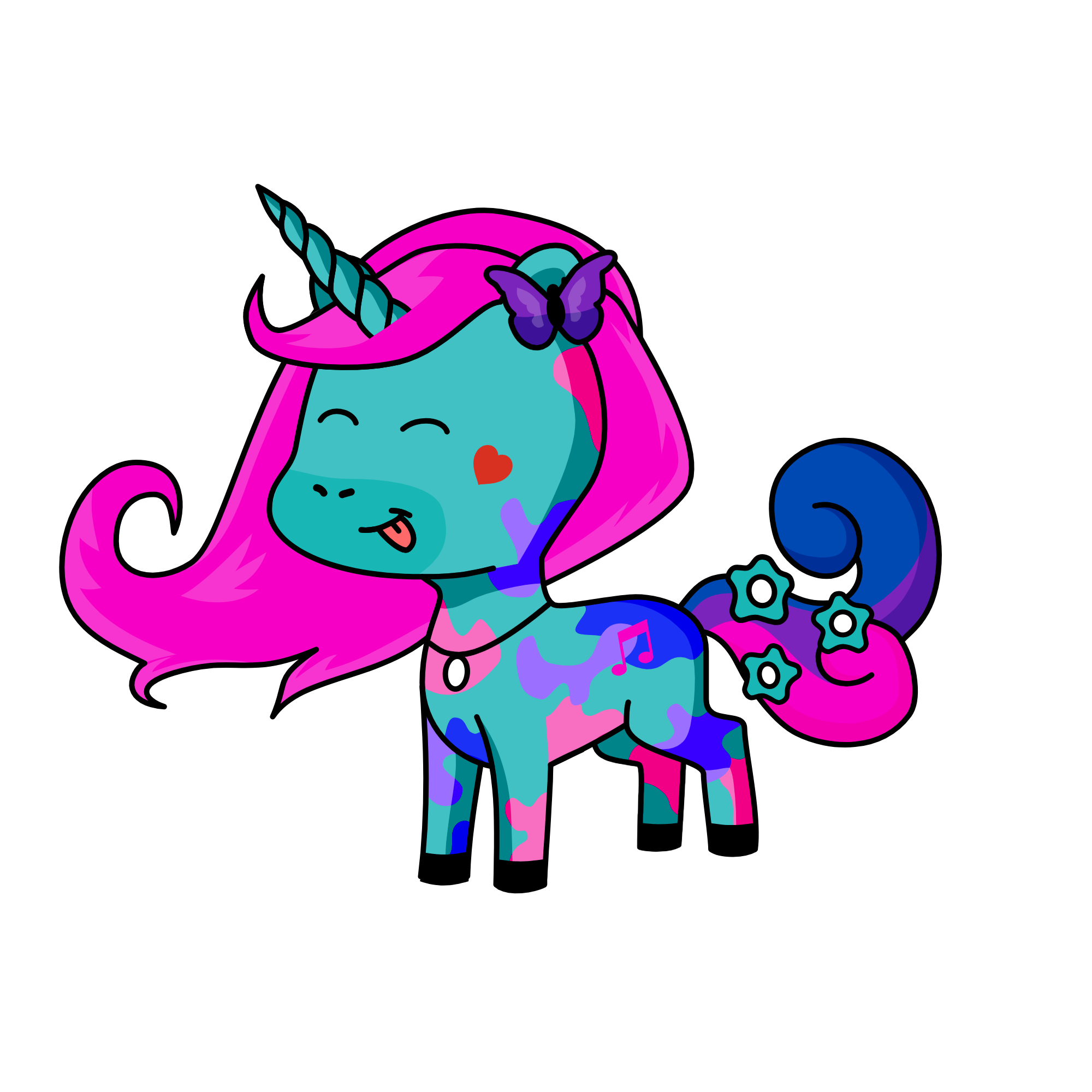 Luna, the unicorn