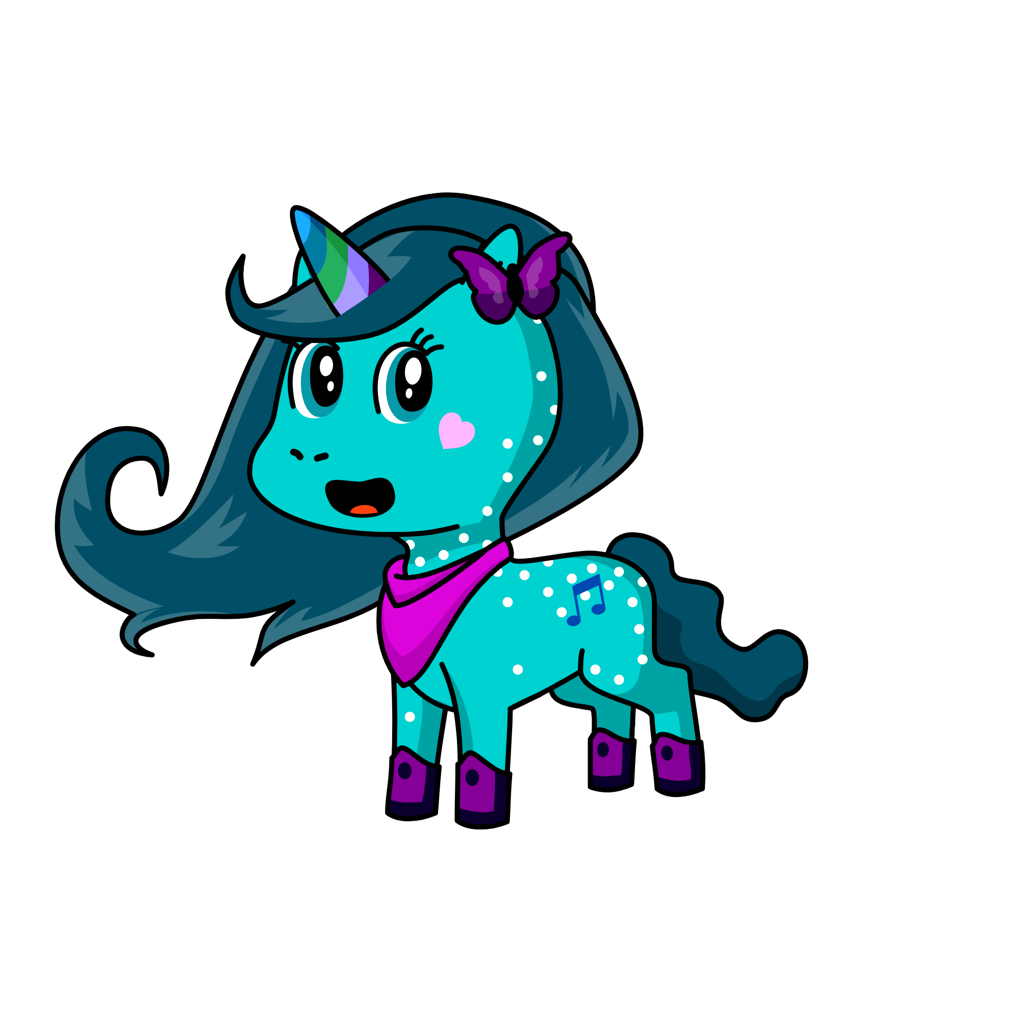 Envy, the unicorn