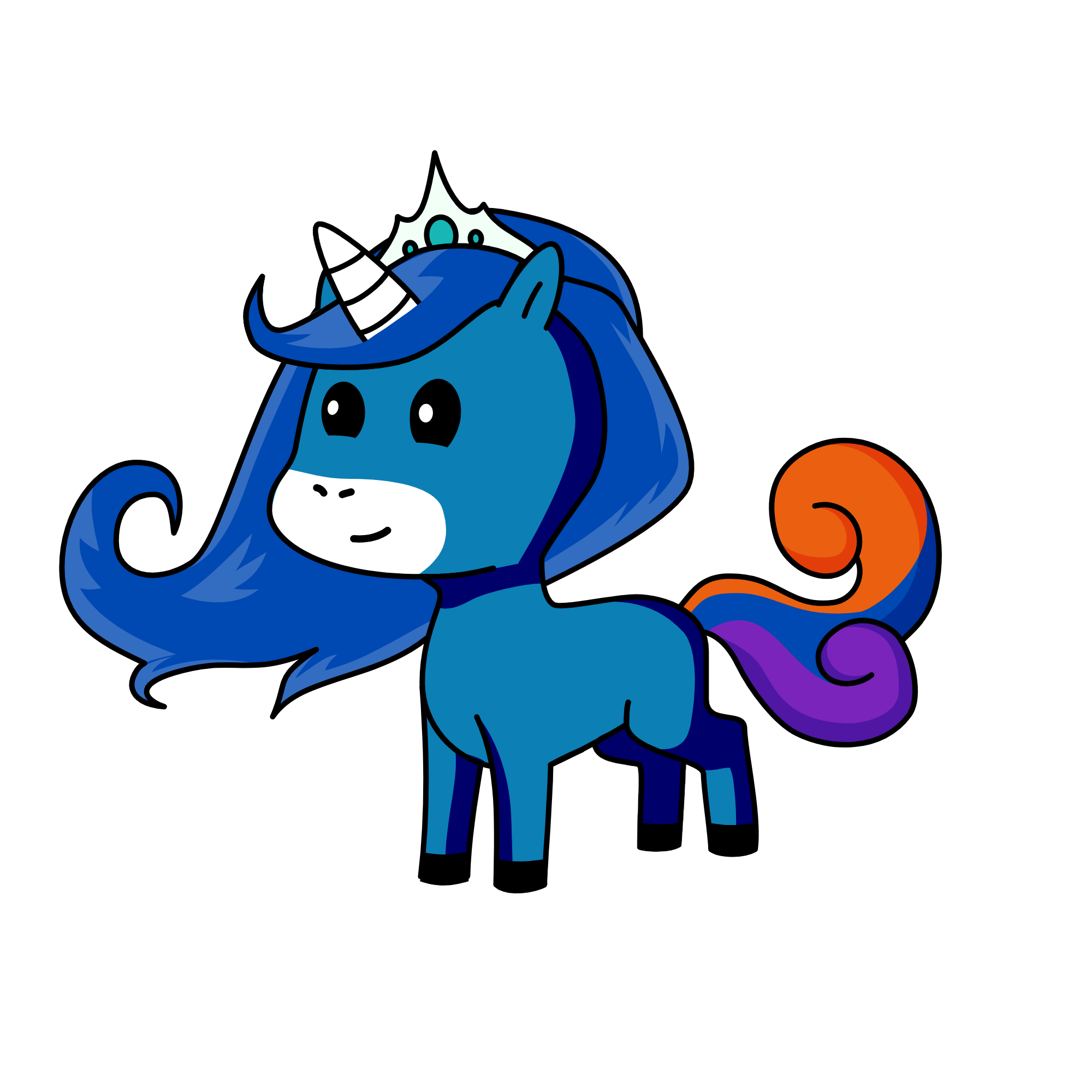 Queen Arctic of the World, the coolest thing in the whole world , the unicorn