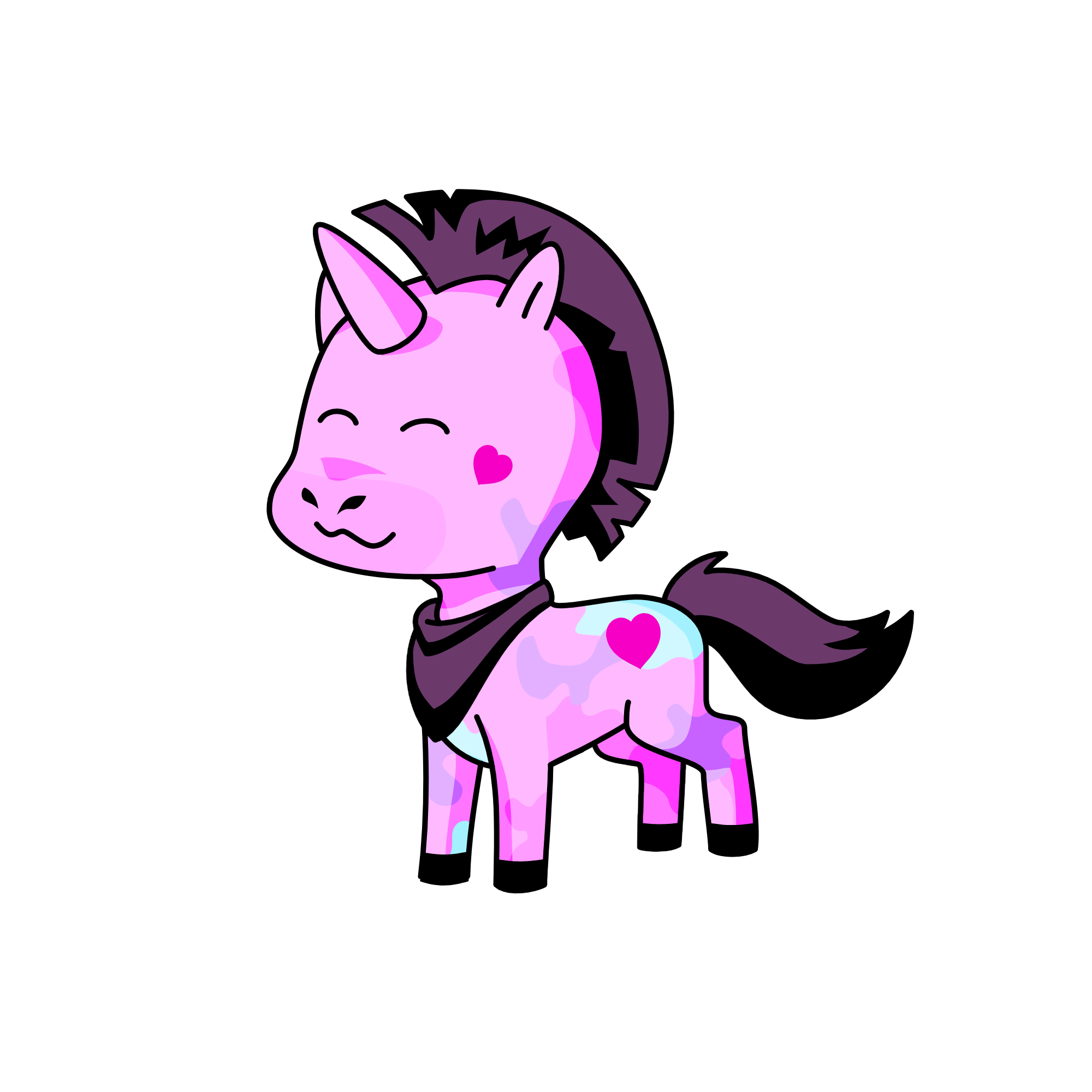 Blarf, the unicorn