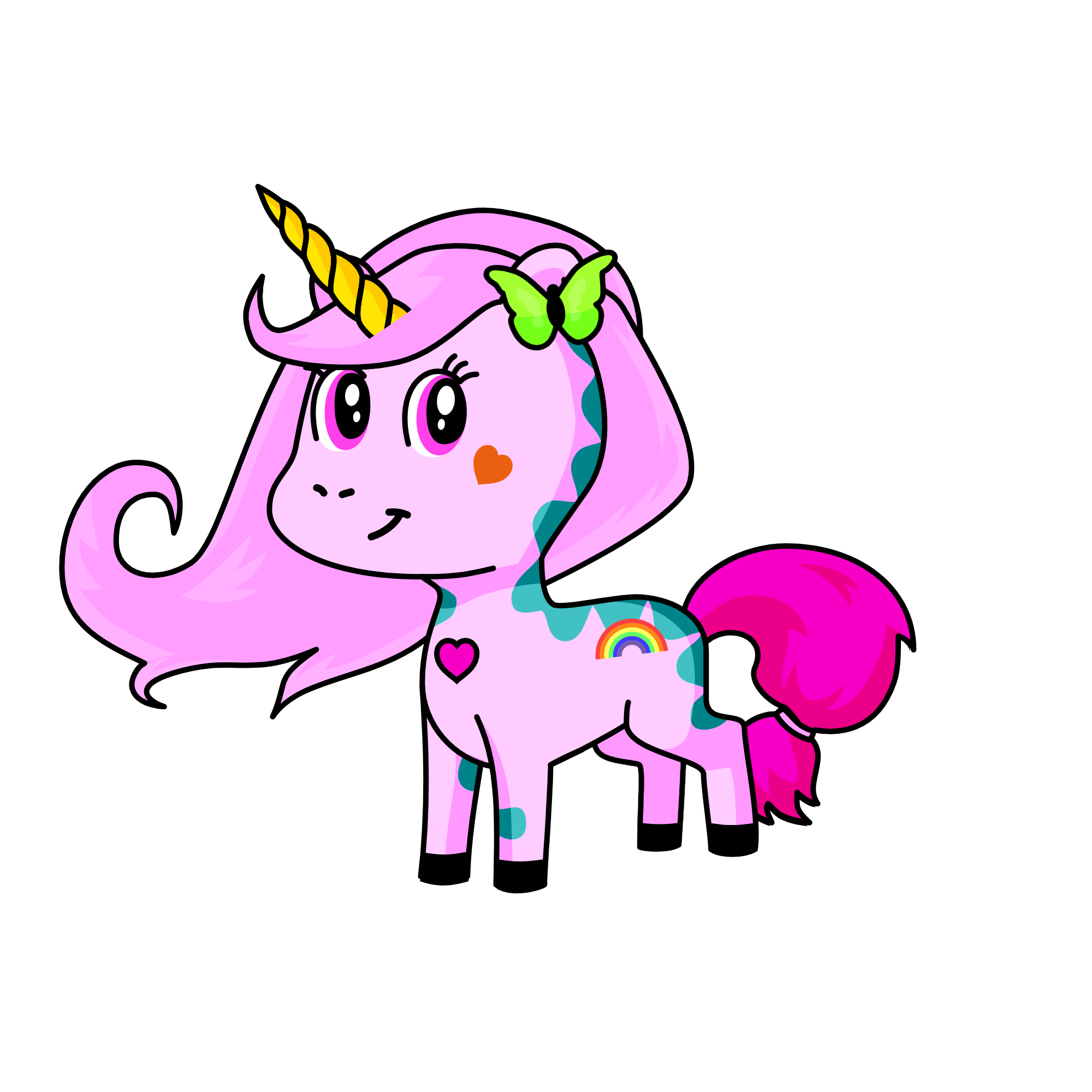 pinky pie, the unicorn