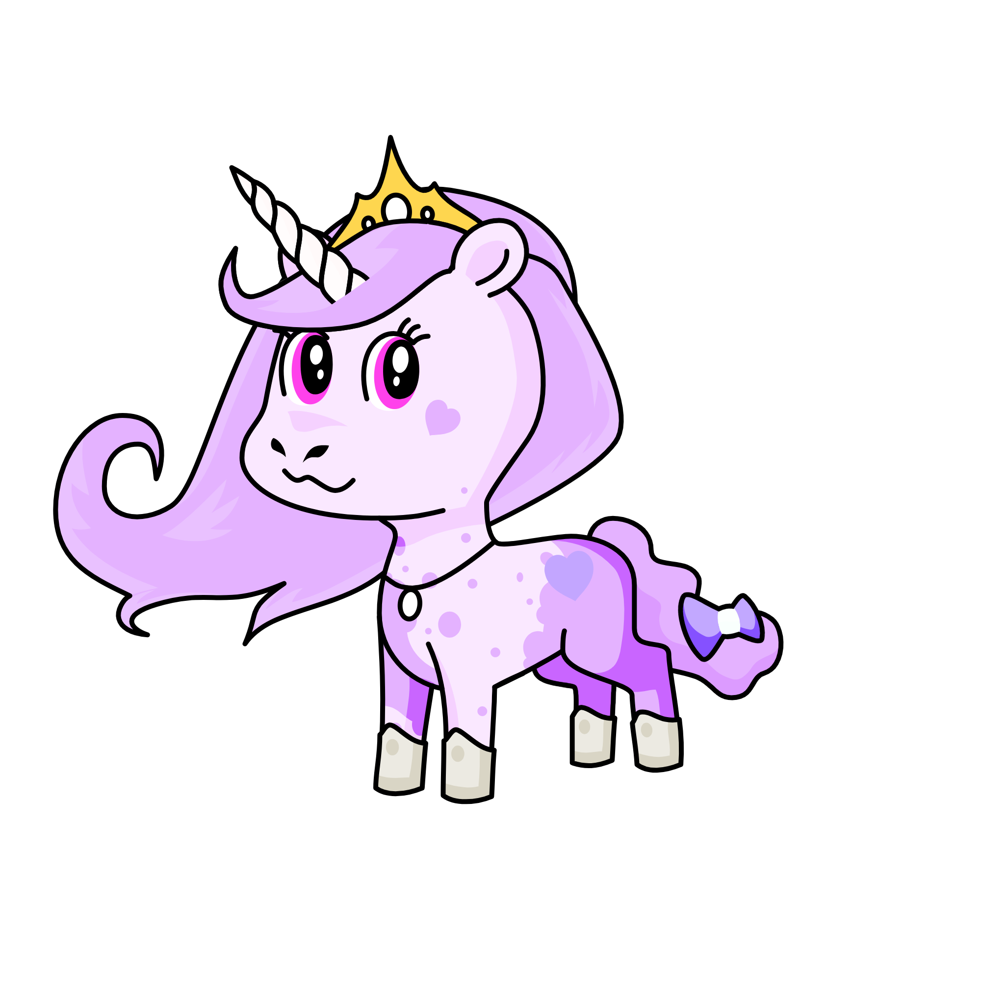 Princess poochaina 47cm te parese bien?, the unicorn