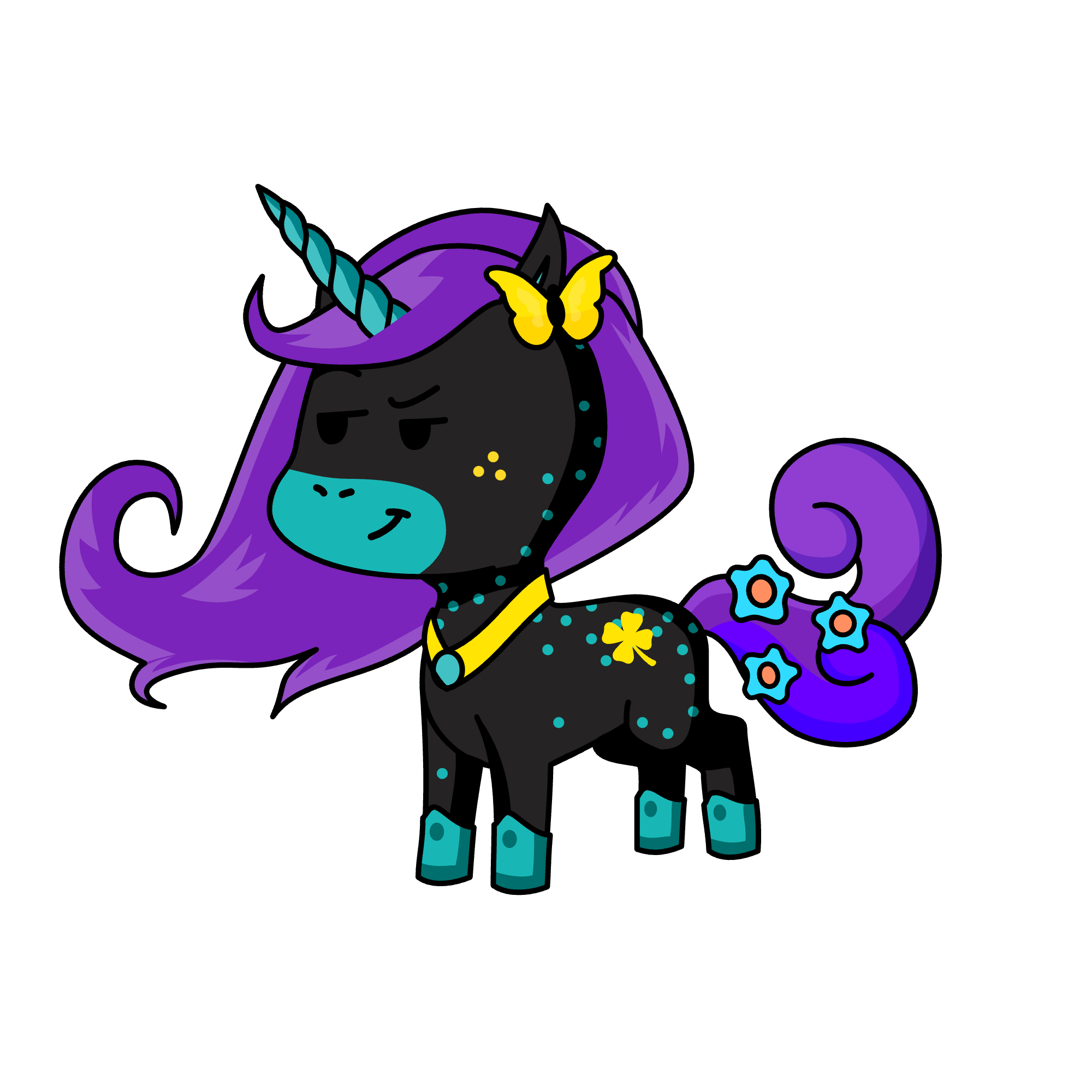 Lucky Midnight , the unicorn