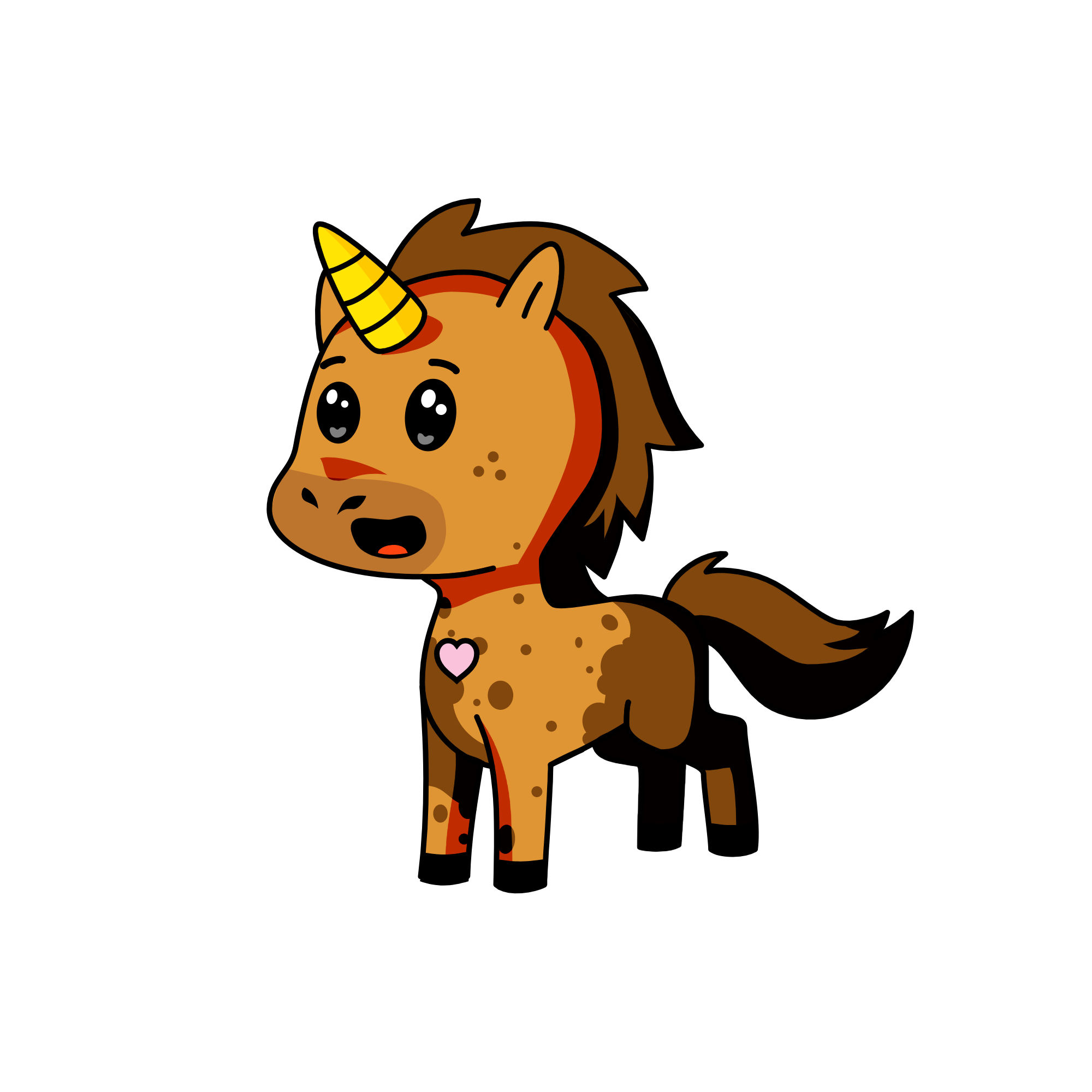 Chipper, the unicorn