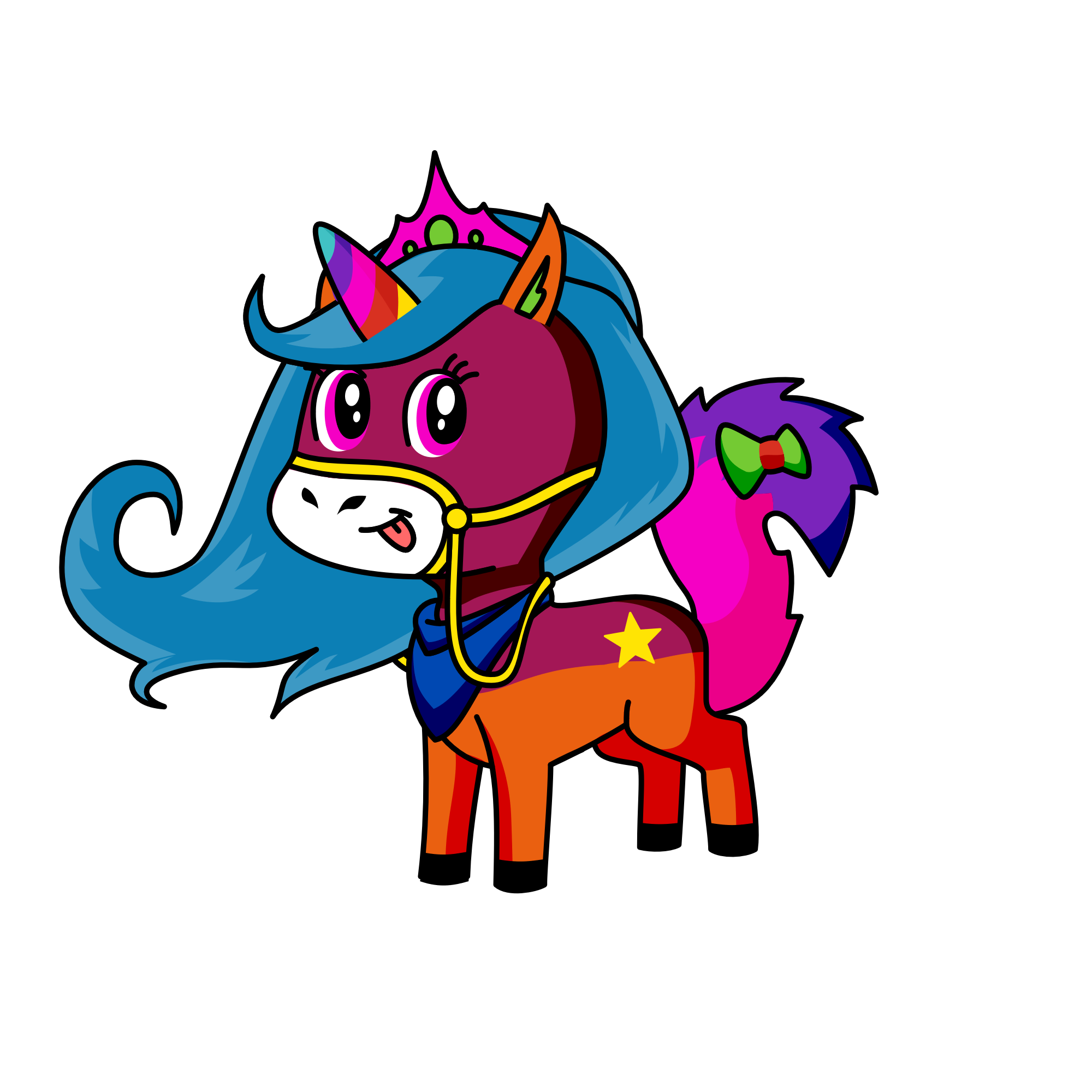 Cornetto, the unicorn