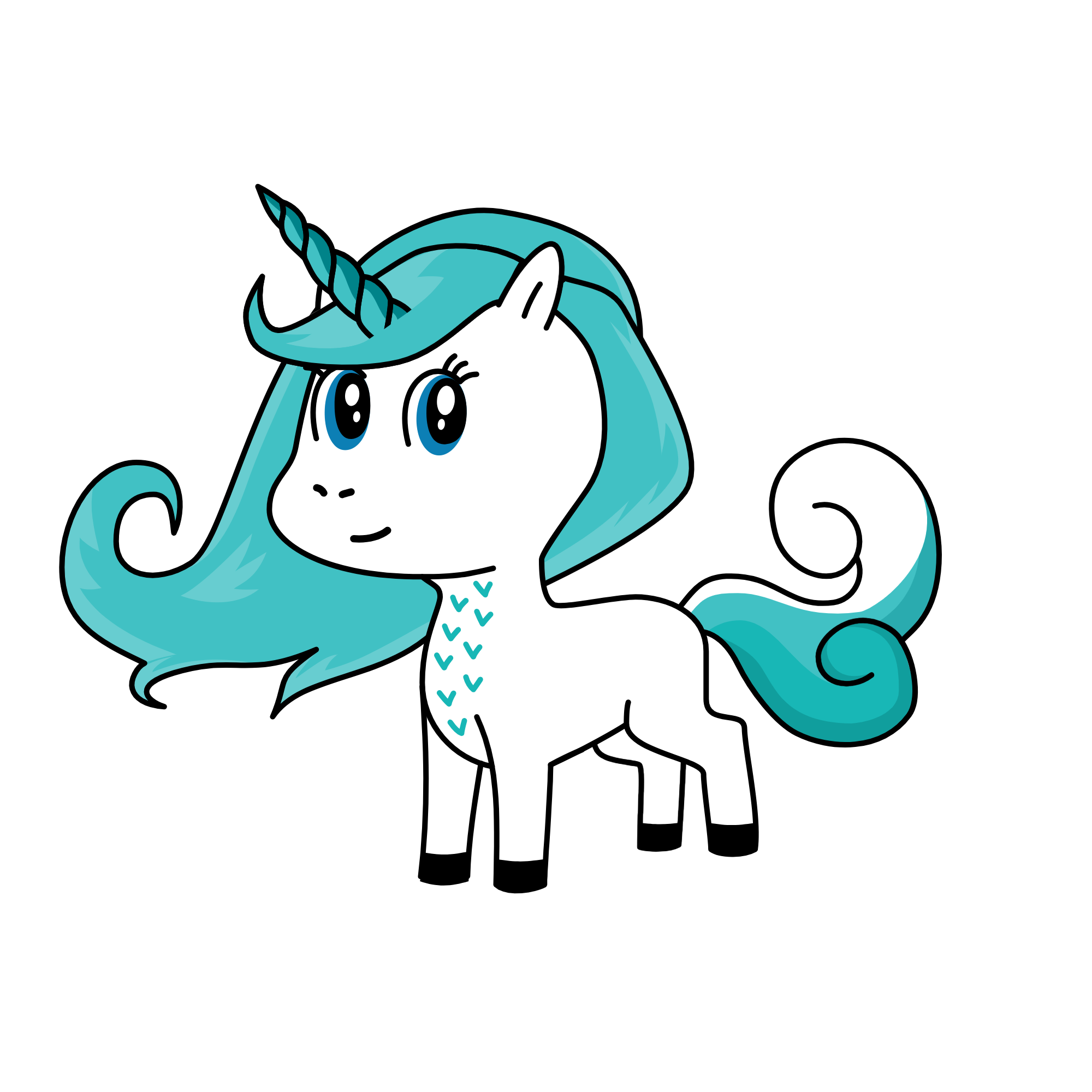 Snowfall, the unicorn