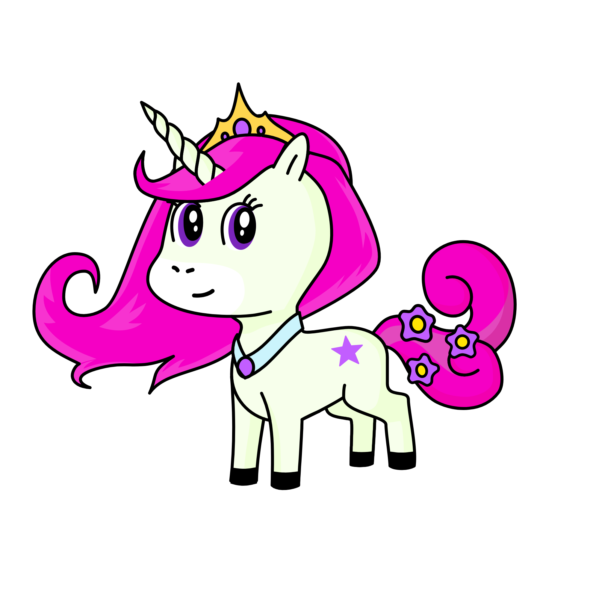 Queen Renata, the unicorn