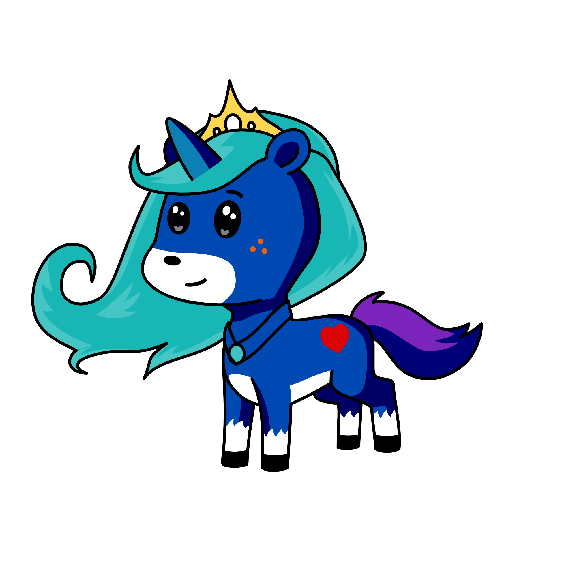 Nightcorn, the unicorn