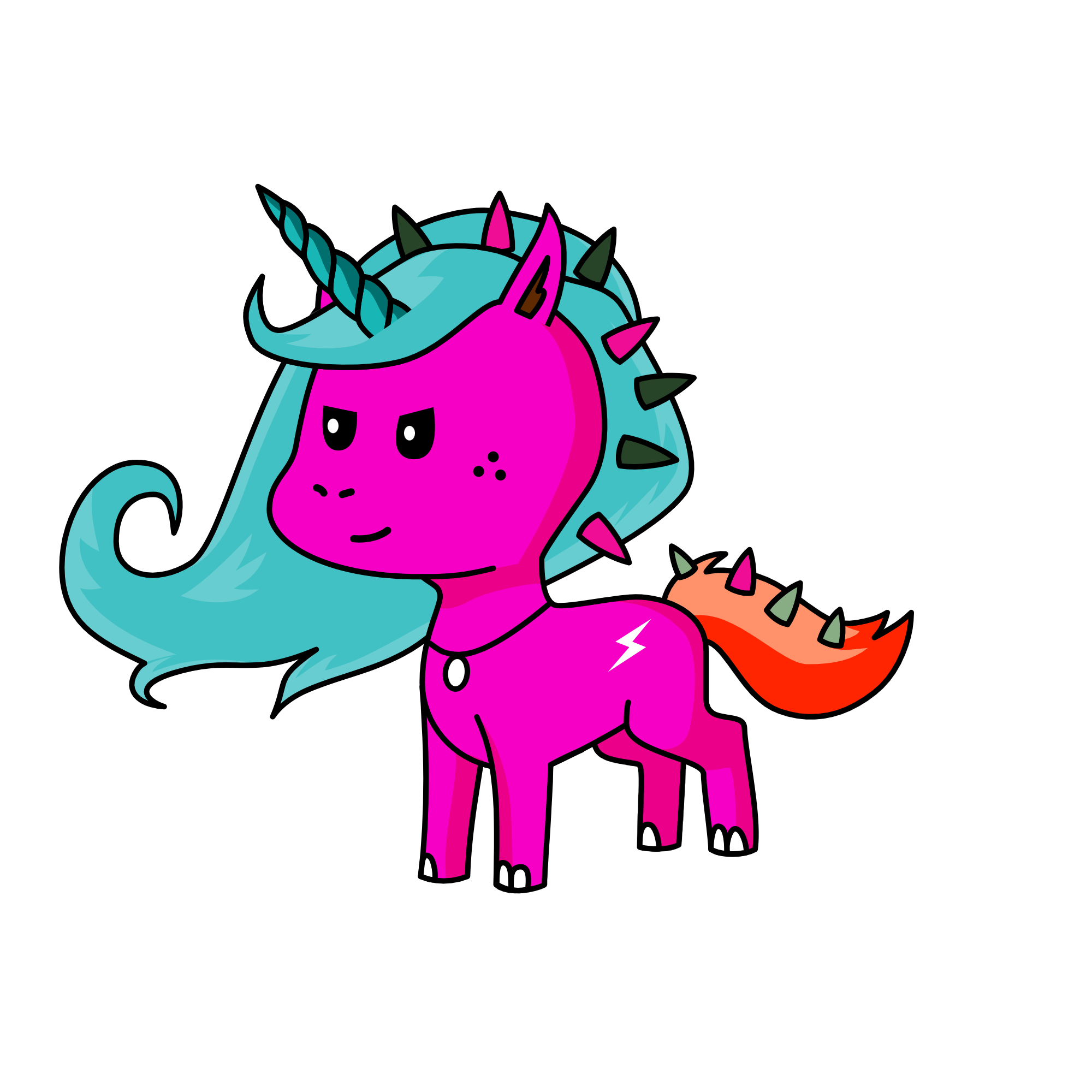 angrucorn, the unicorn