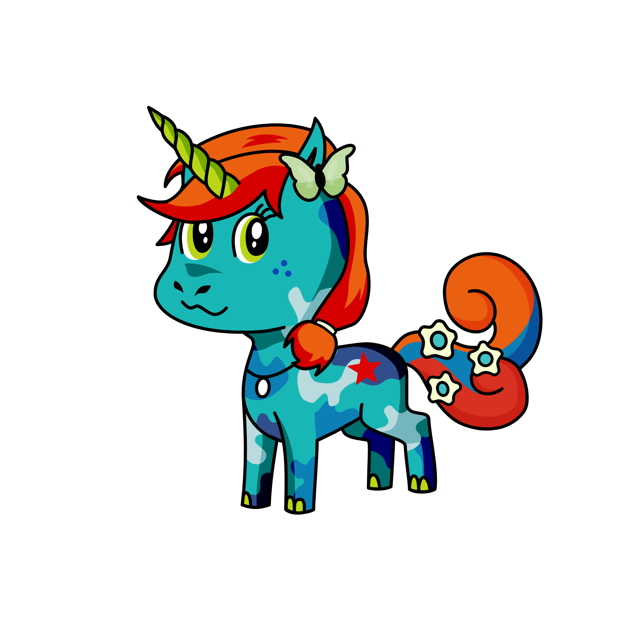 Magda Muffins, the unicorn