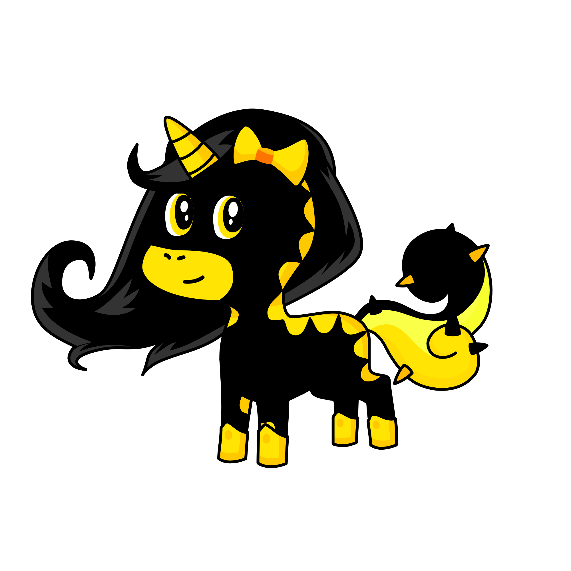 SUPER Glow, the unicorn