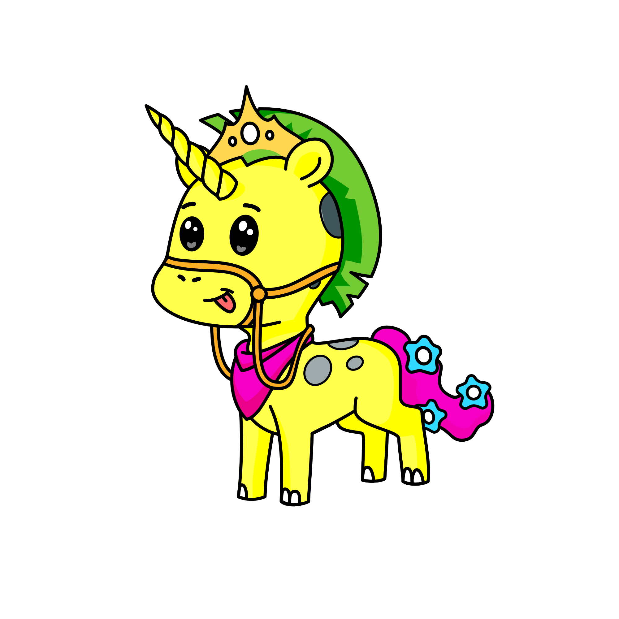 STOP POOPING YOUR PANTS VI, the unicorn