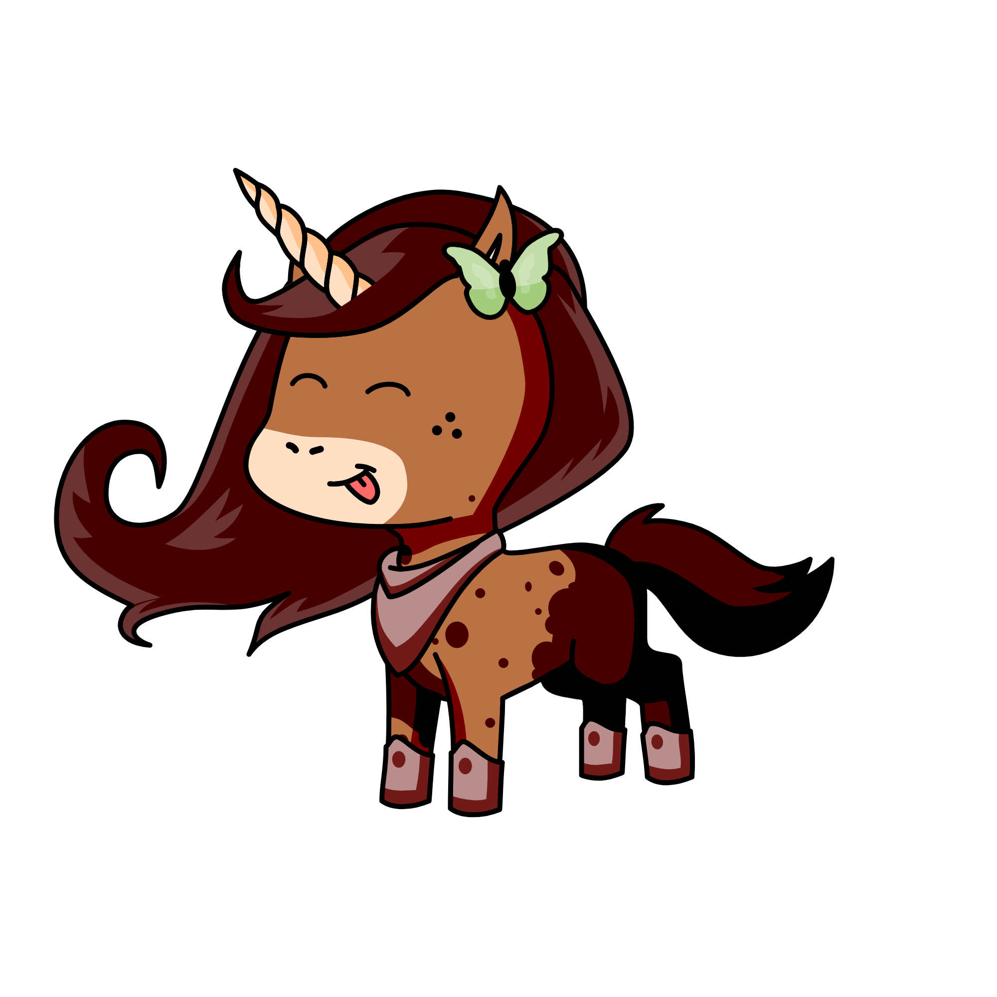 Chocolate, the unicorn