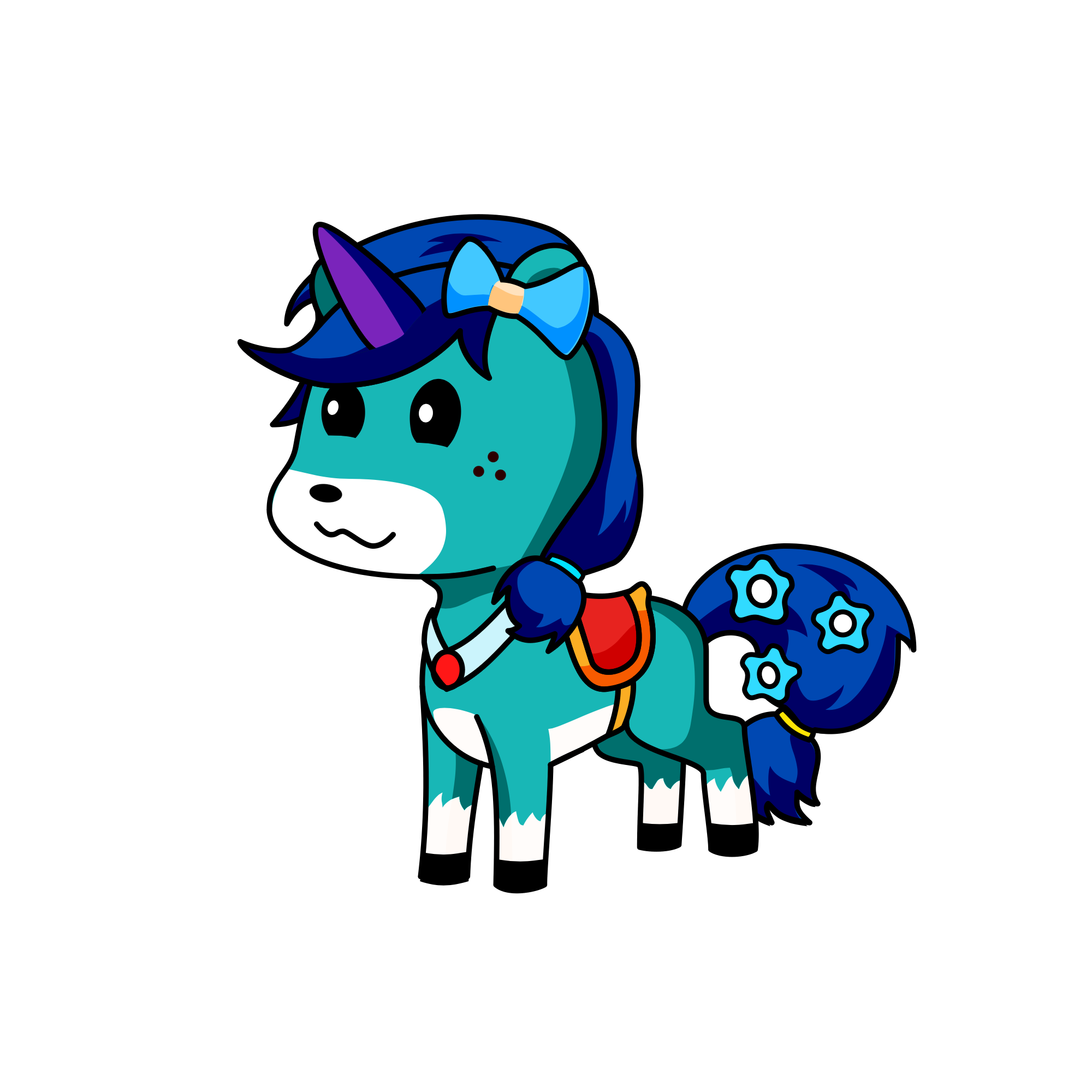 Frostie, the unicorn