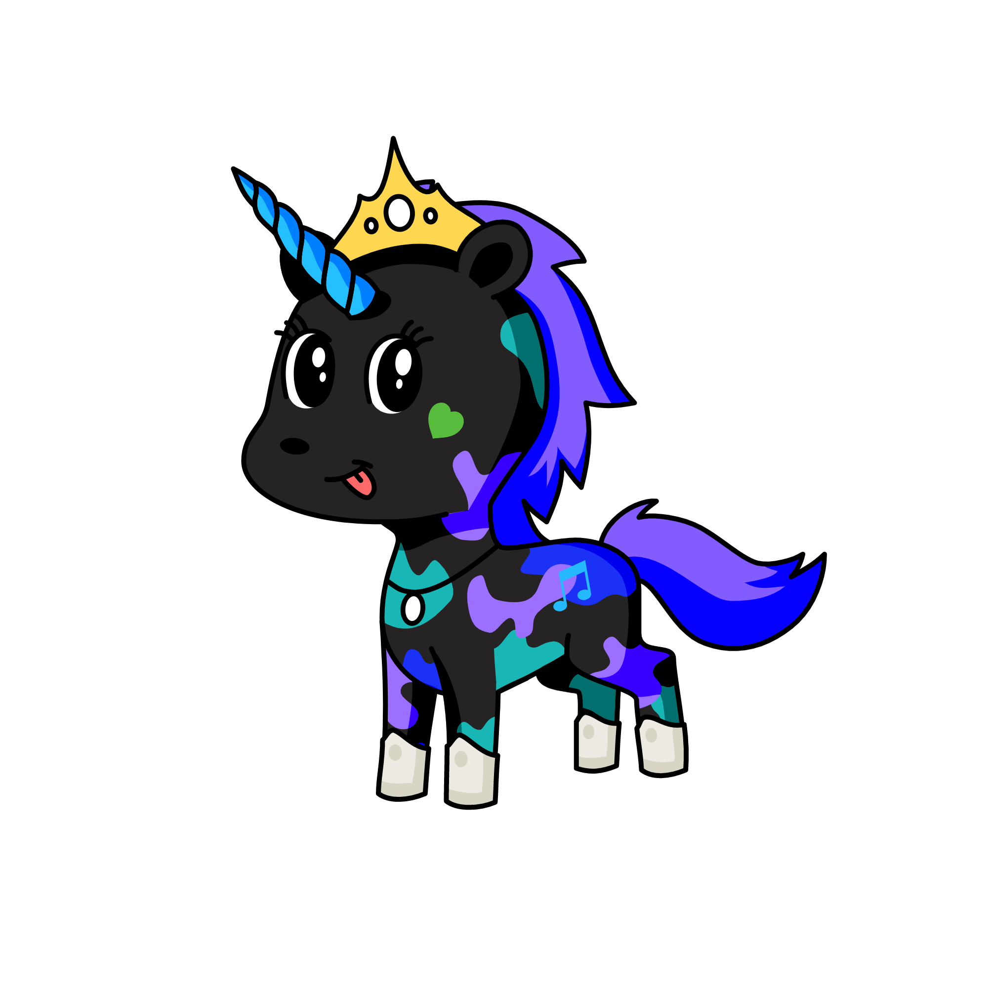 MidNight, the unicorn
