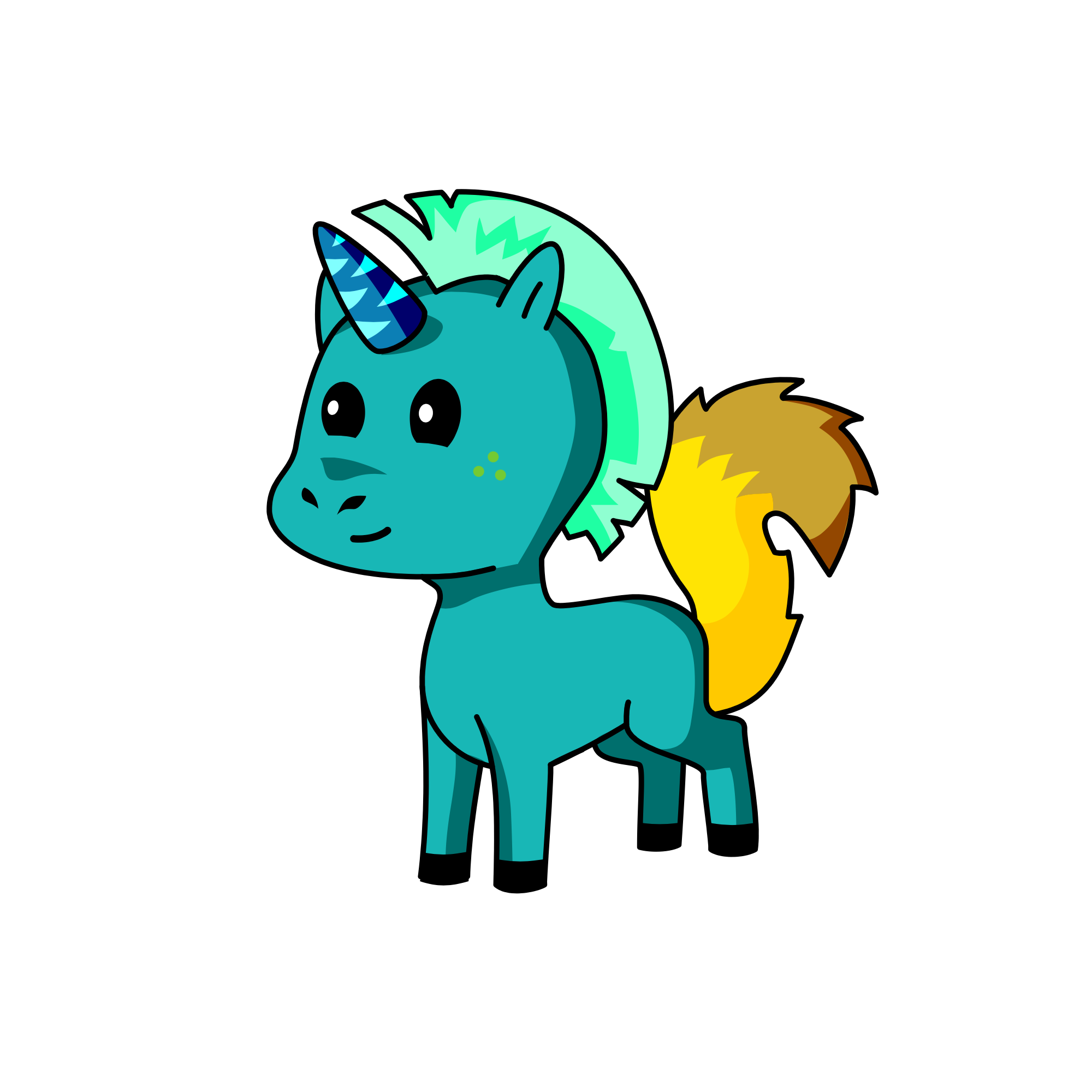 Nijjiovnovijjivnuidojjvjh, the unicorn