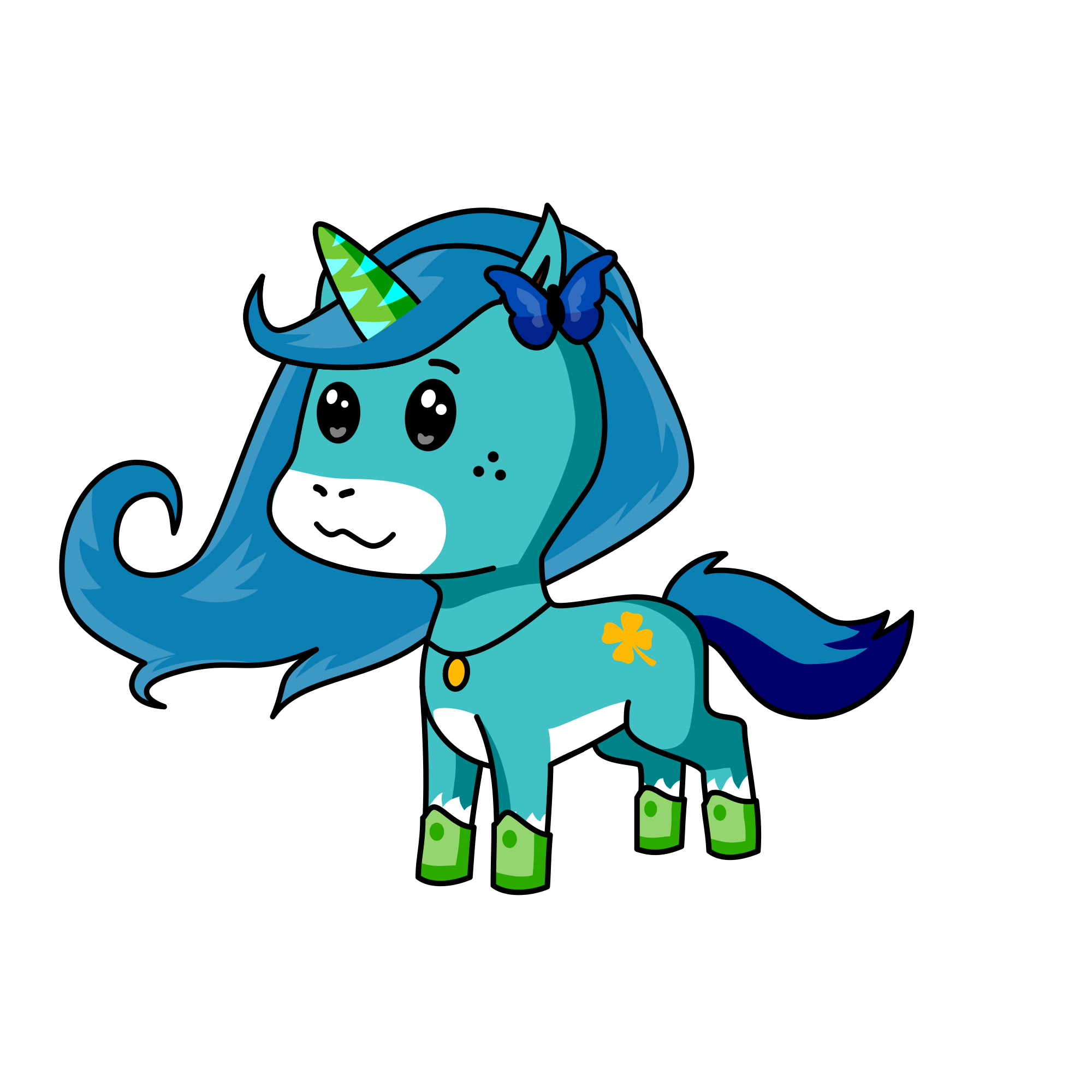 Jade, the unicorn