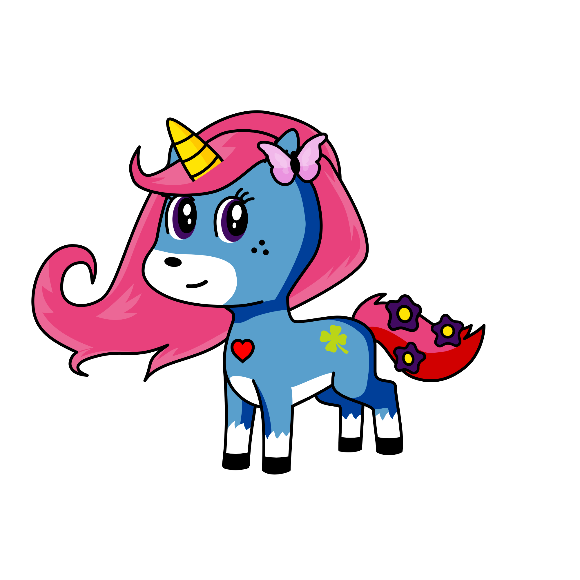 Sweetie , the unicorn