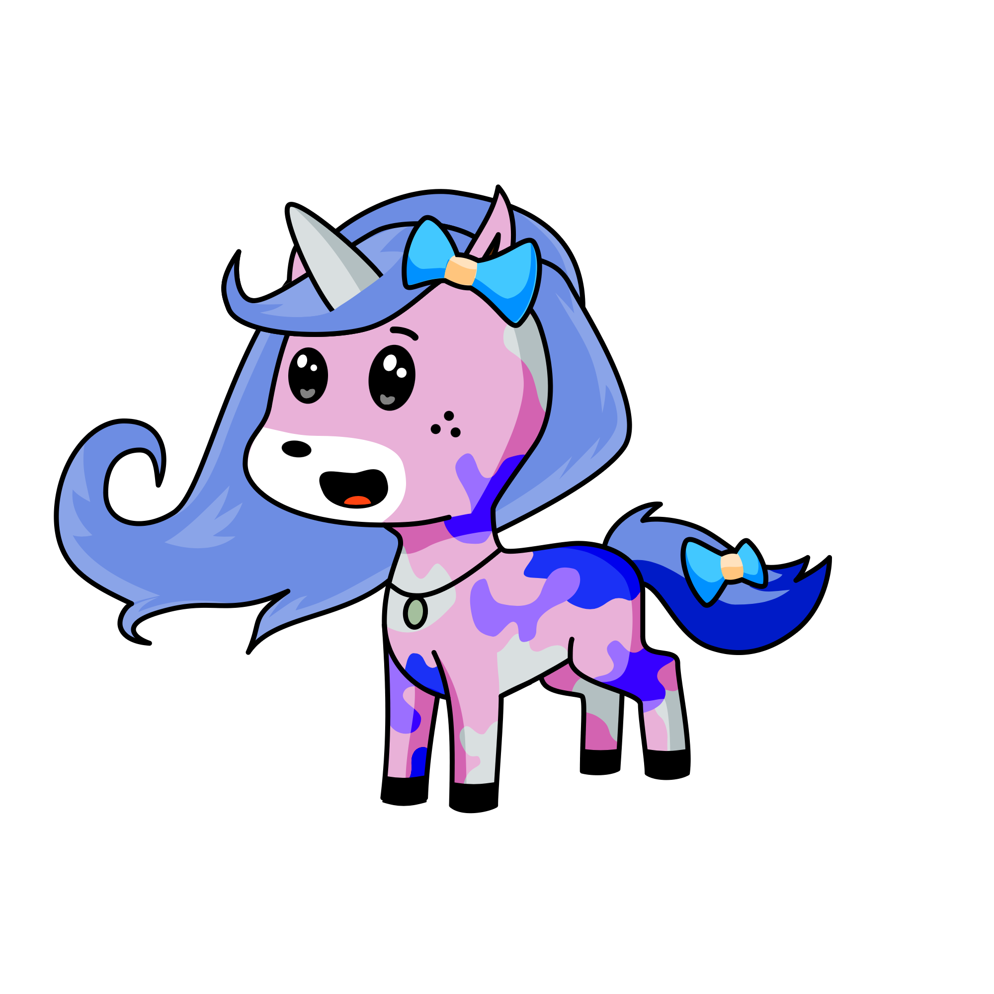 Misty, the unicorn