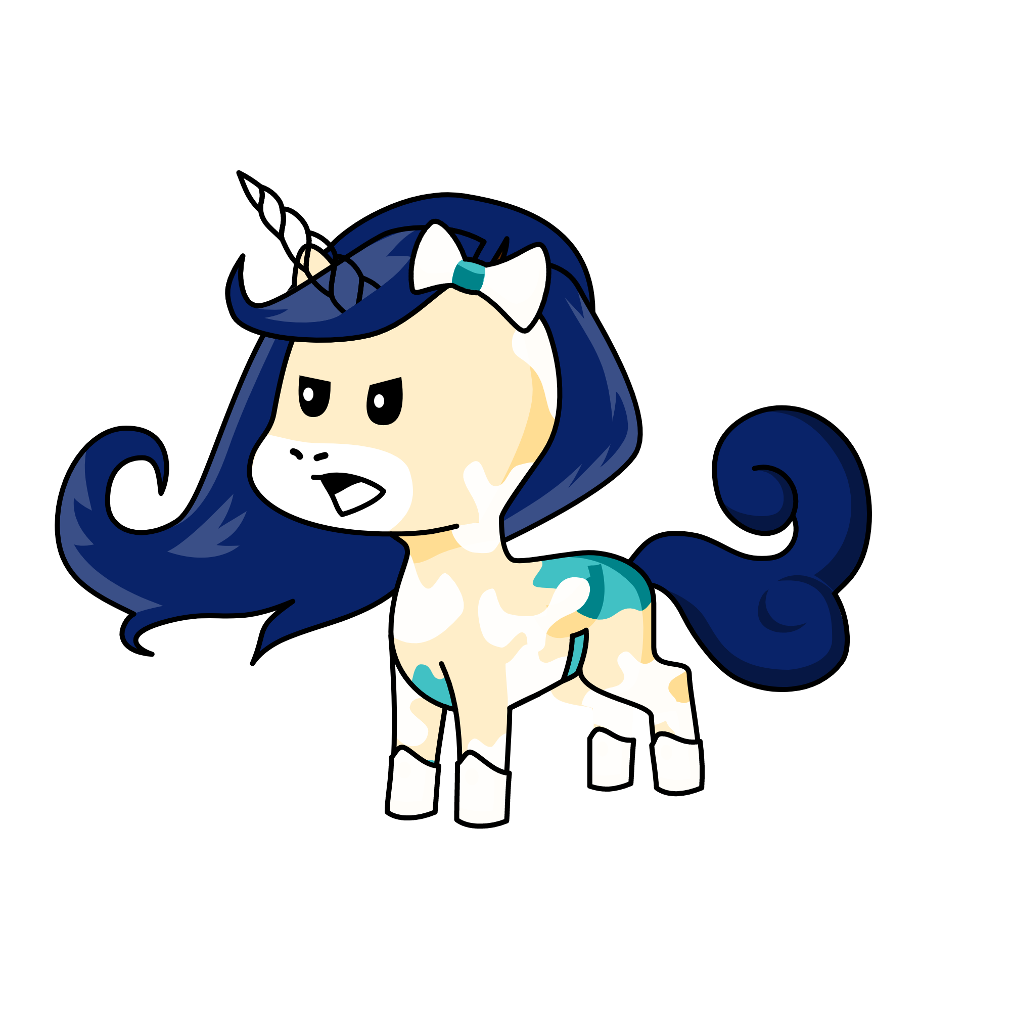 cure white, the unicorn