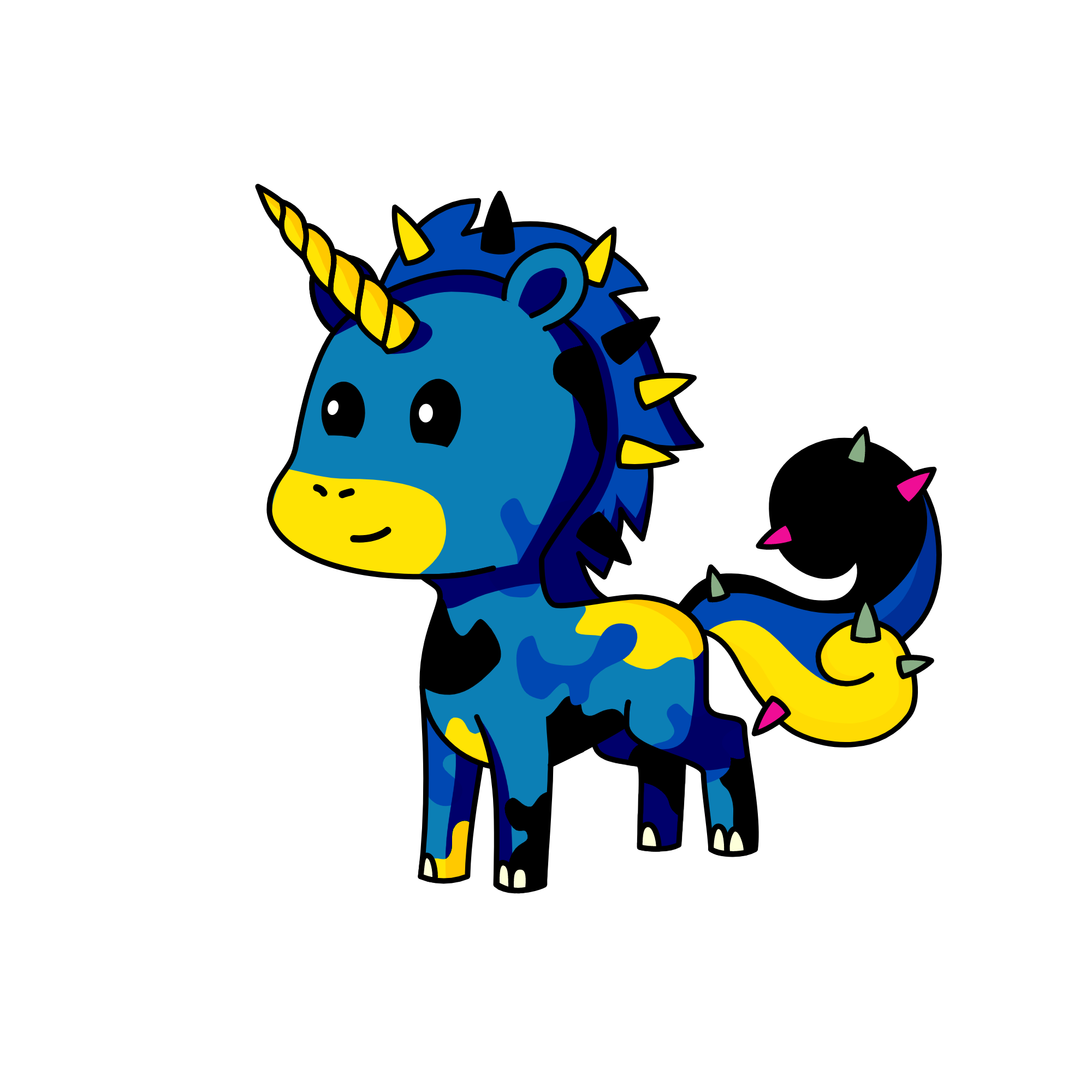 spike, the unicorn