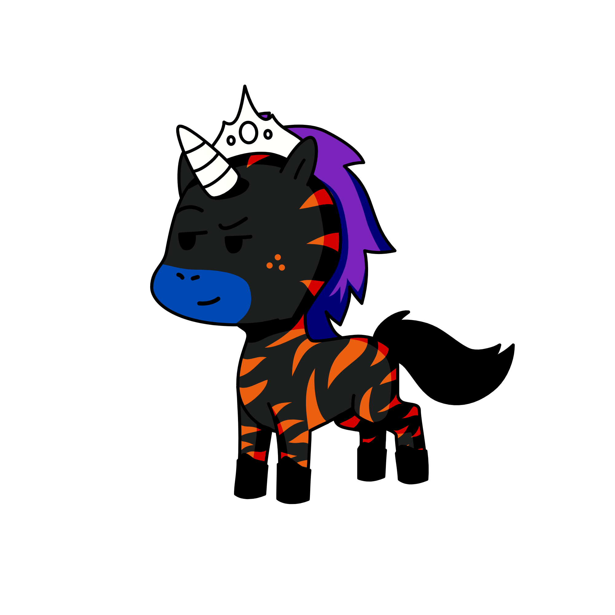 King of the Night, the unicorn