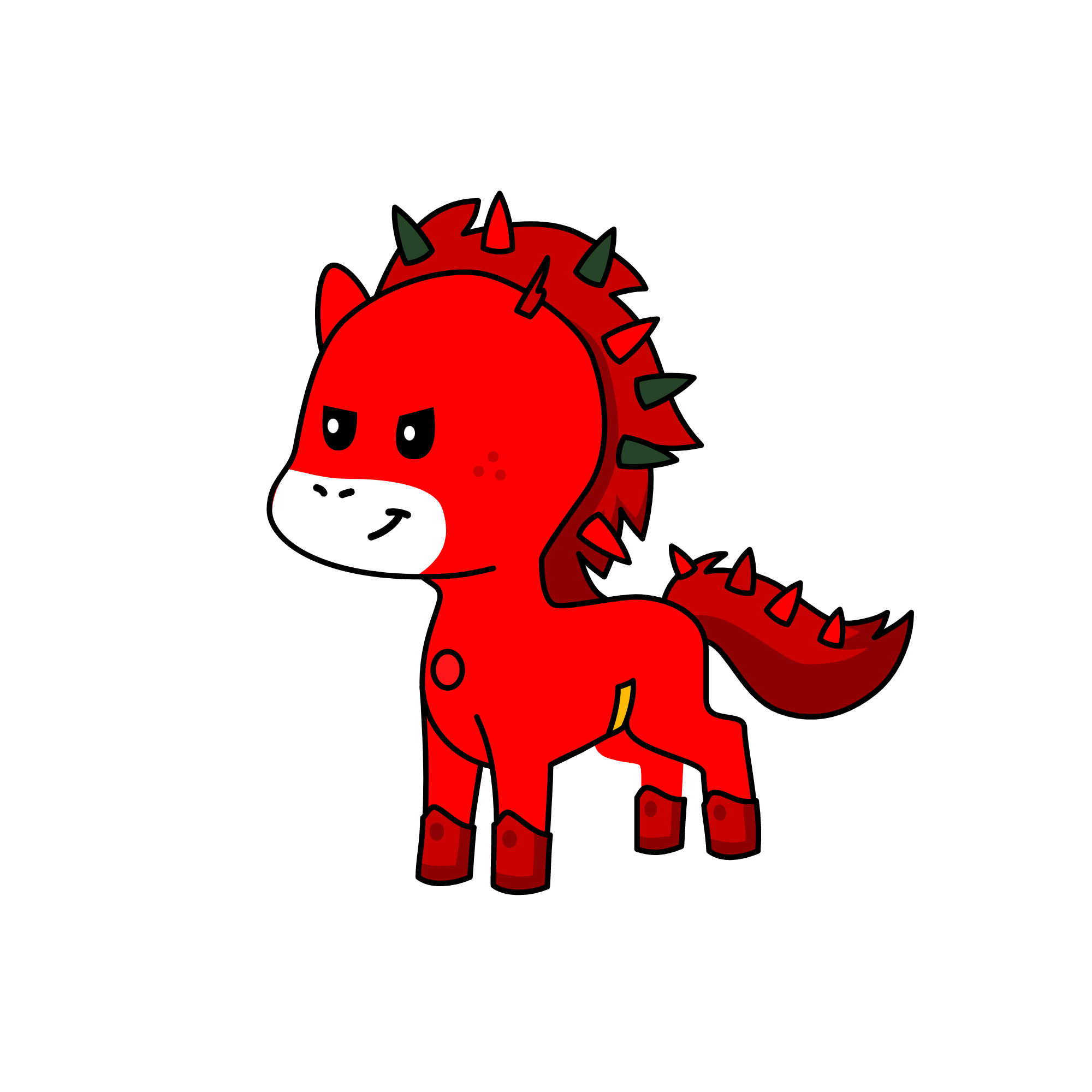 never, the unicorn
