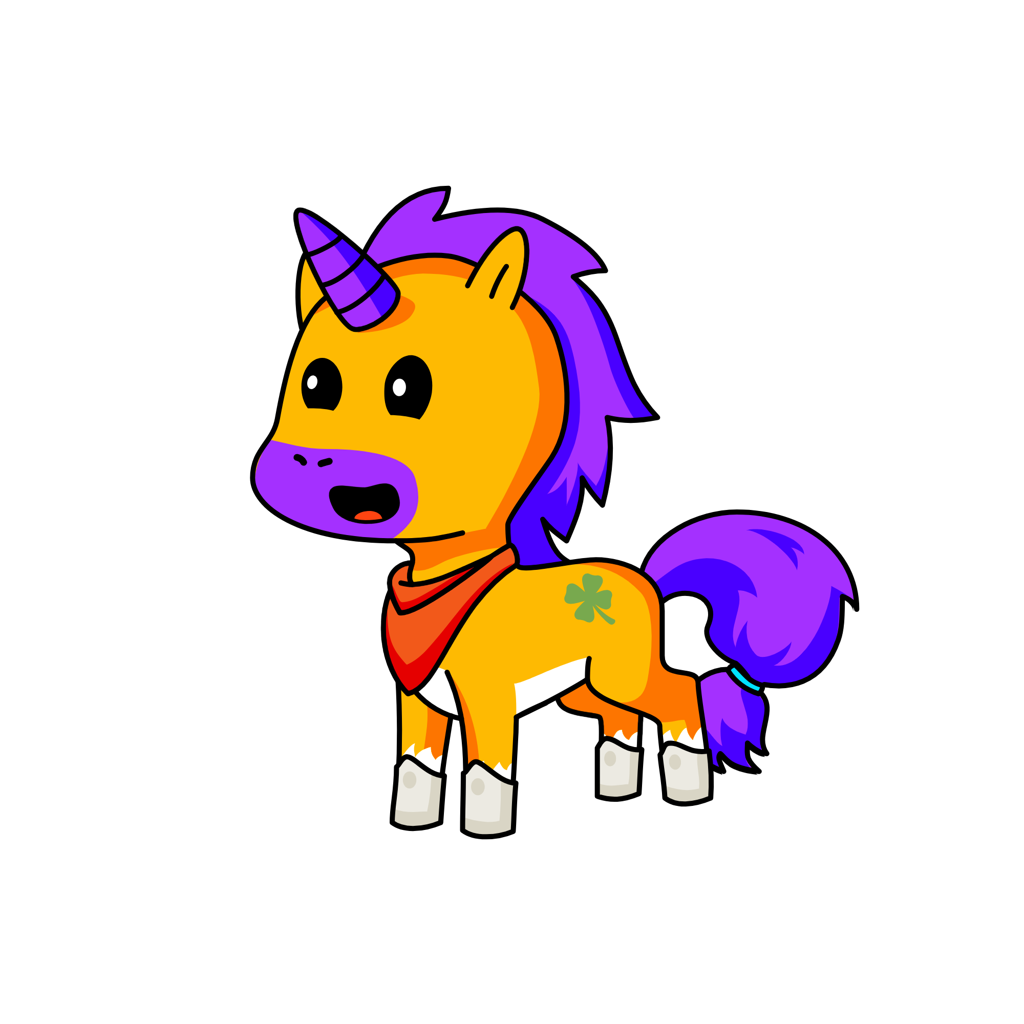 shy, the unicorn