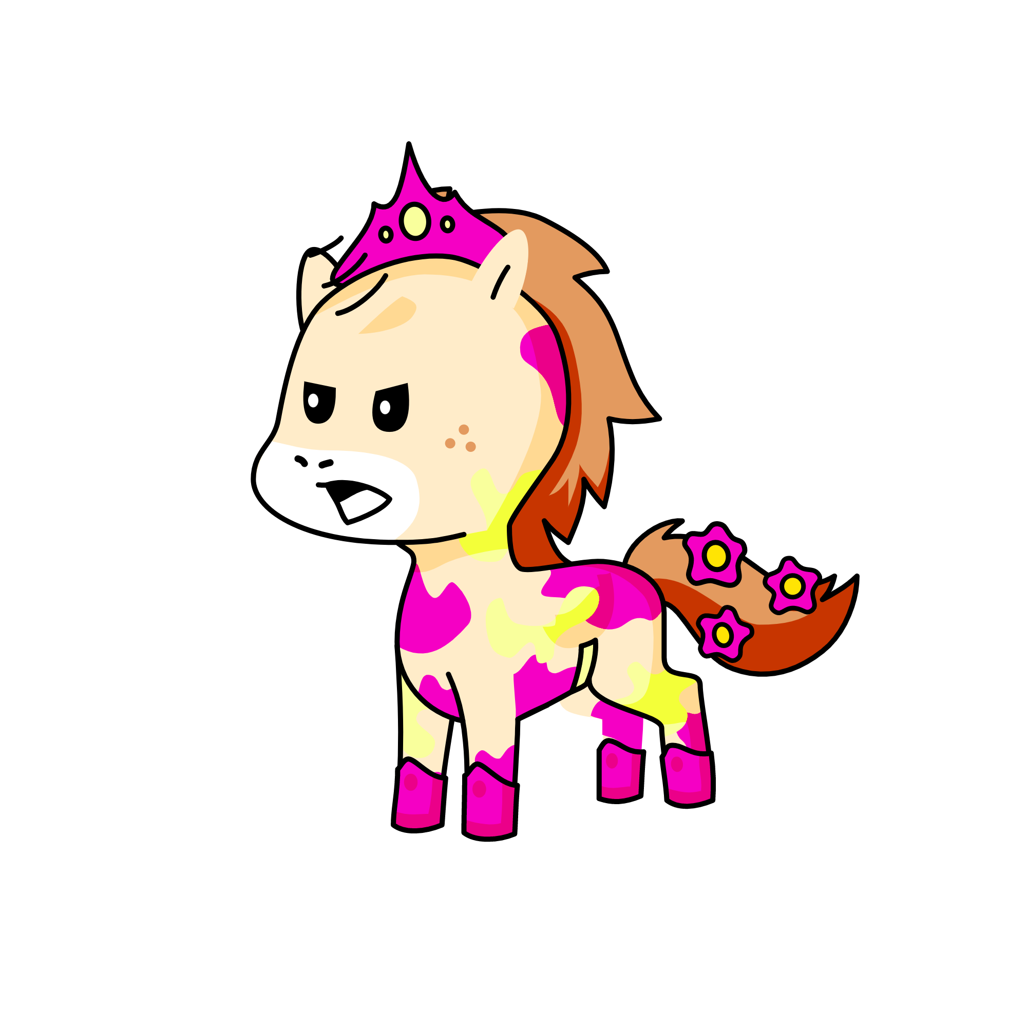 cure bloom, the unicorn